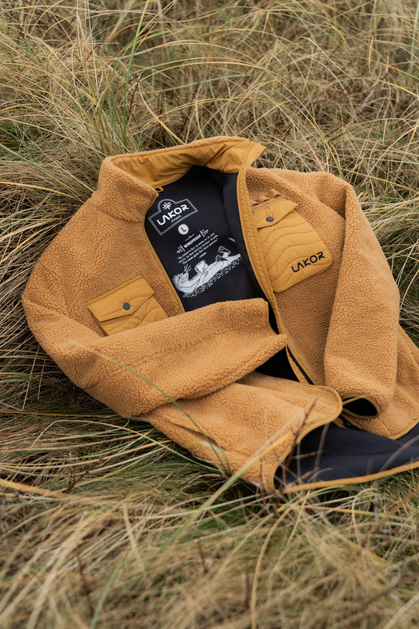 Campfire Pile Jacket (Wood Thrush)