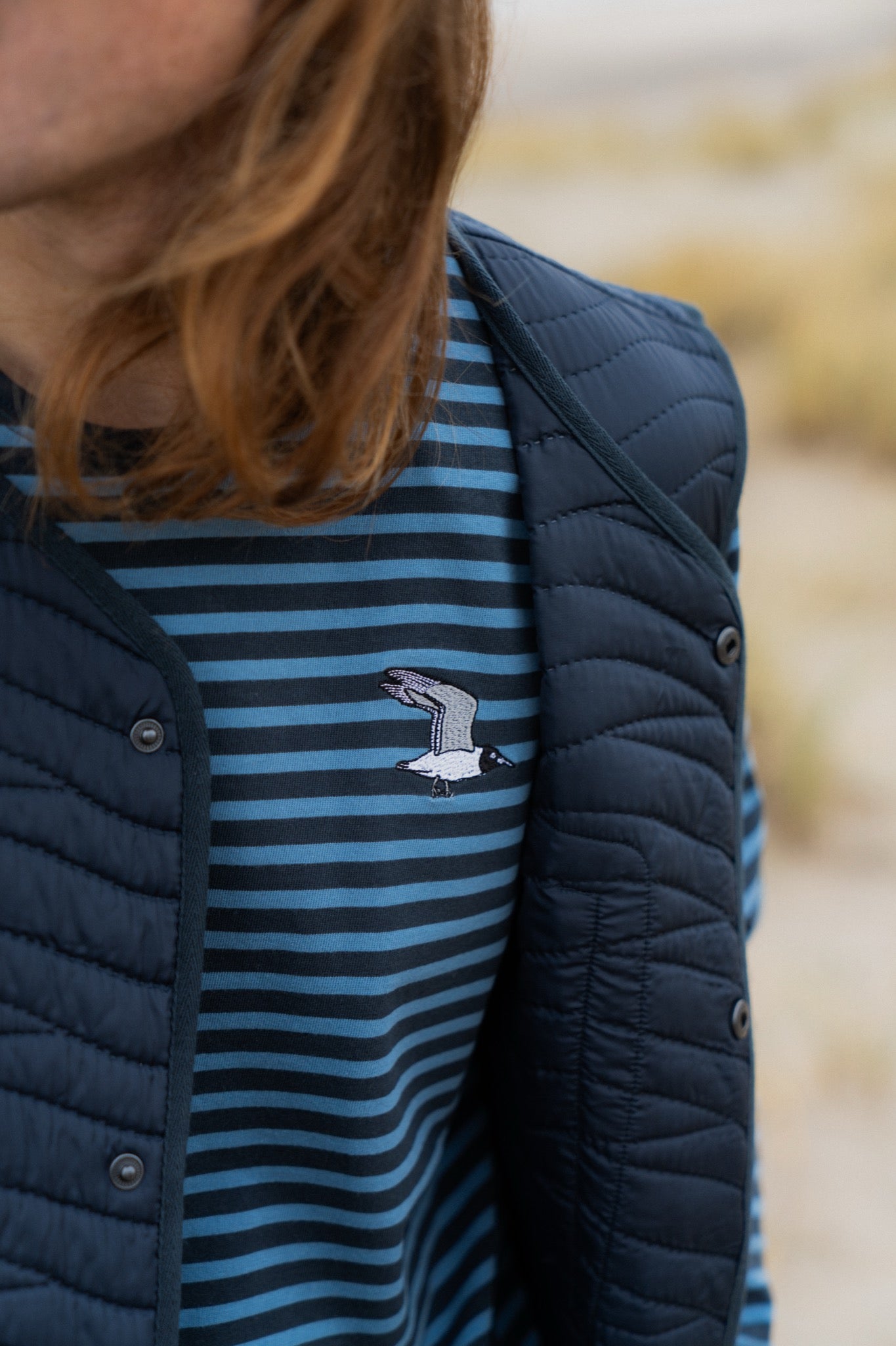 Ahoy! Mini Flying Seagull LS T-shirt