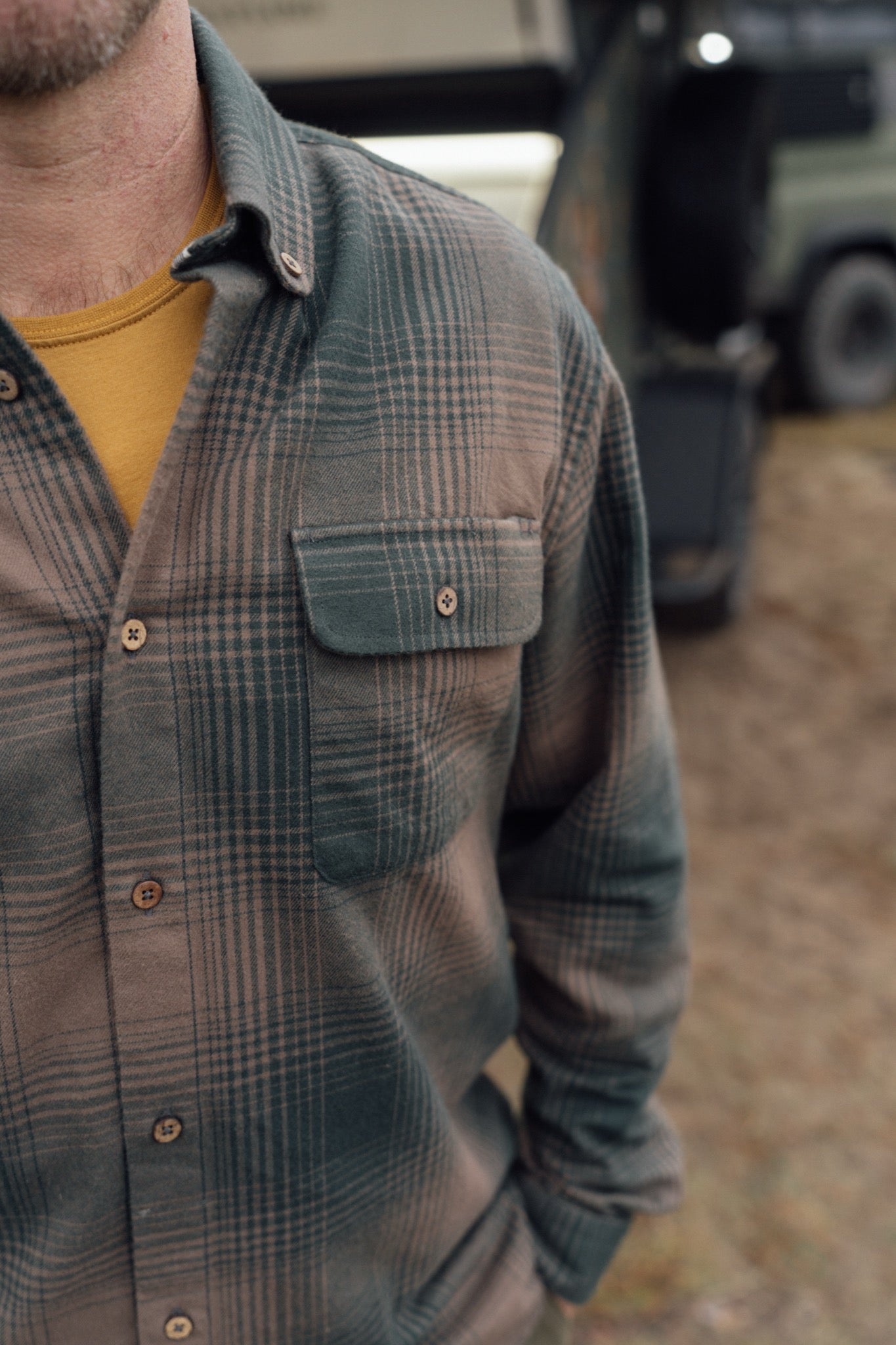 Inca Unna Shirt (Morel/Green Gables)