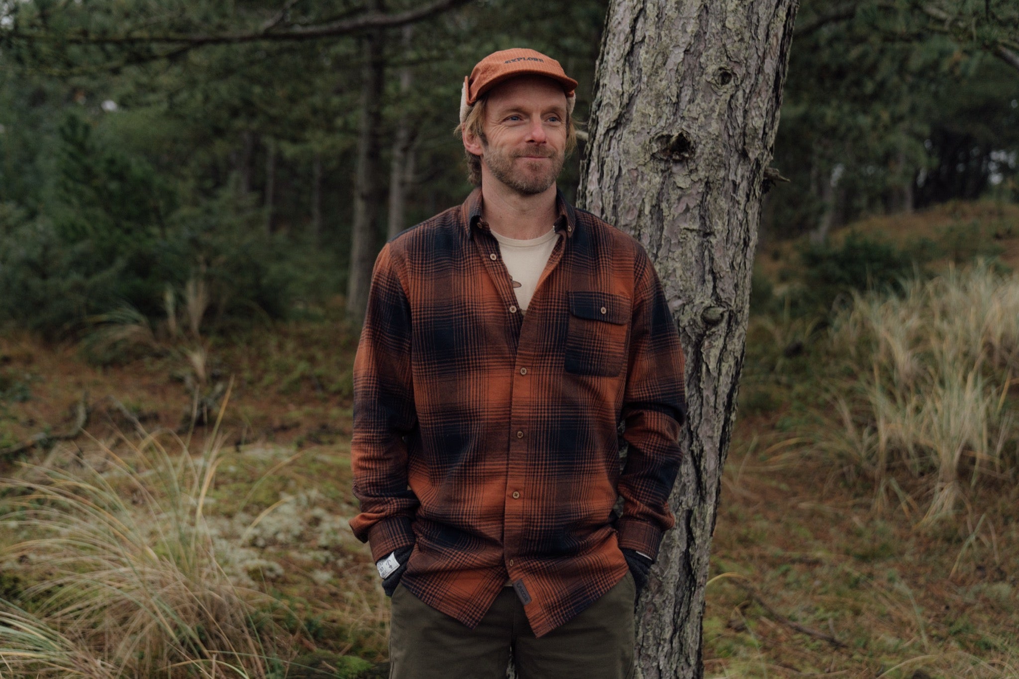 Inca Unna Shirt (Mocha Bisque/Blueberry)