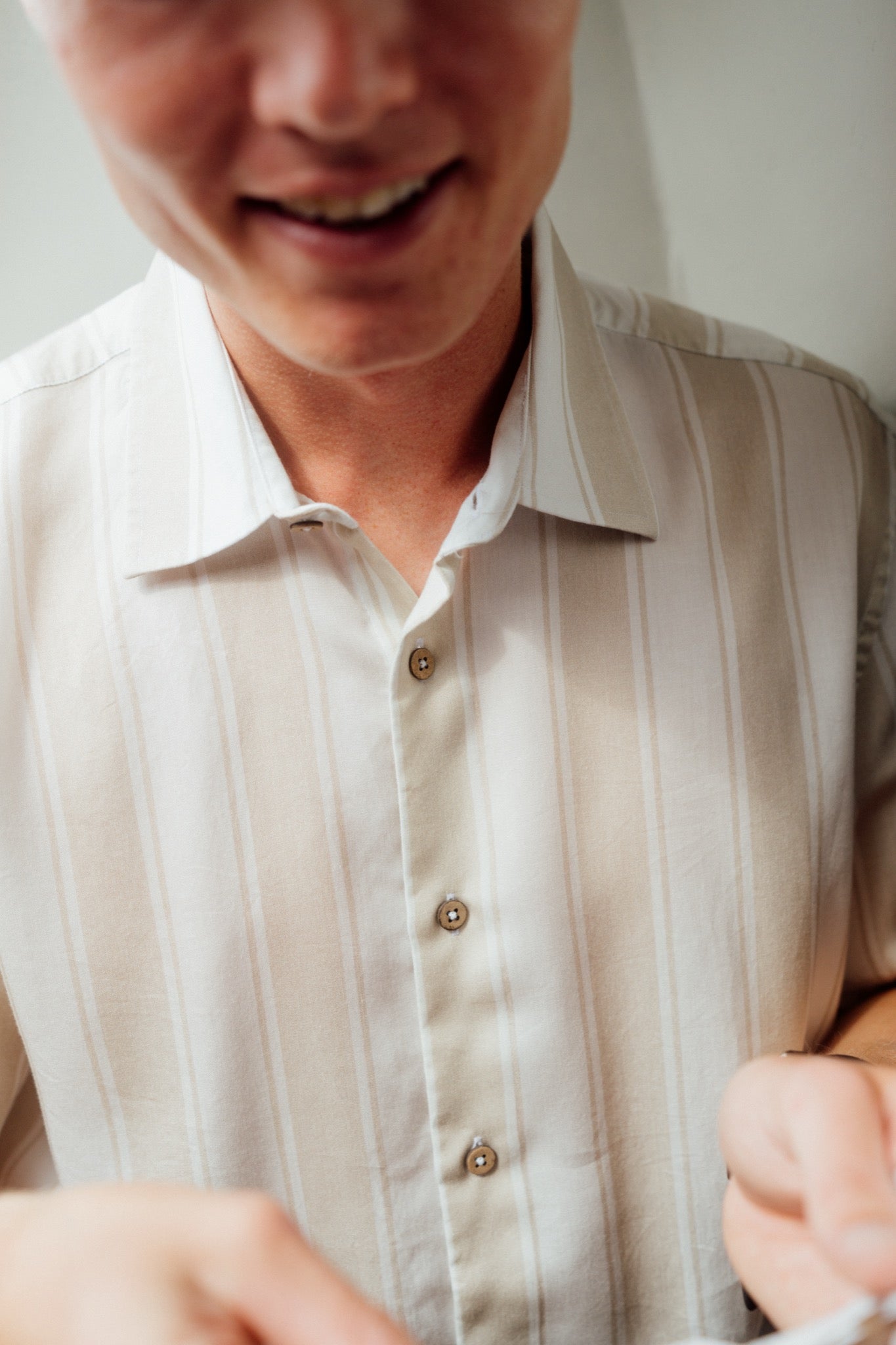 Roadline Short Sleeve Shirt (Oatmeal Melange)