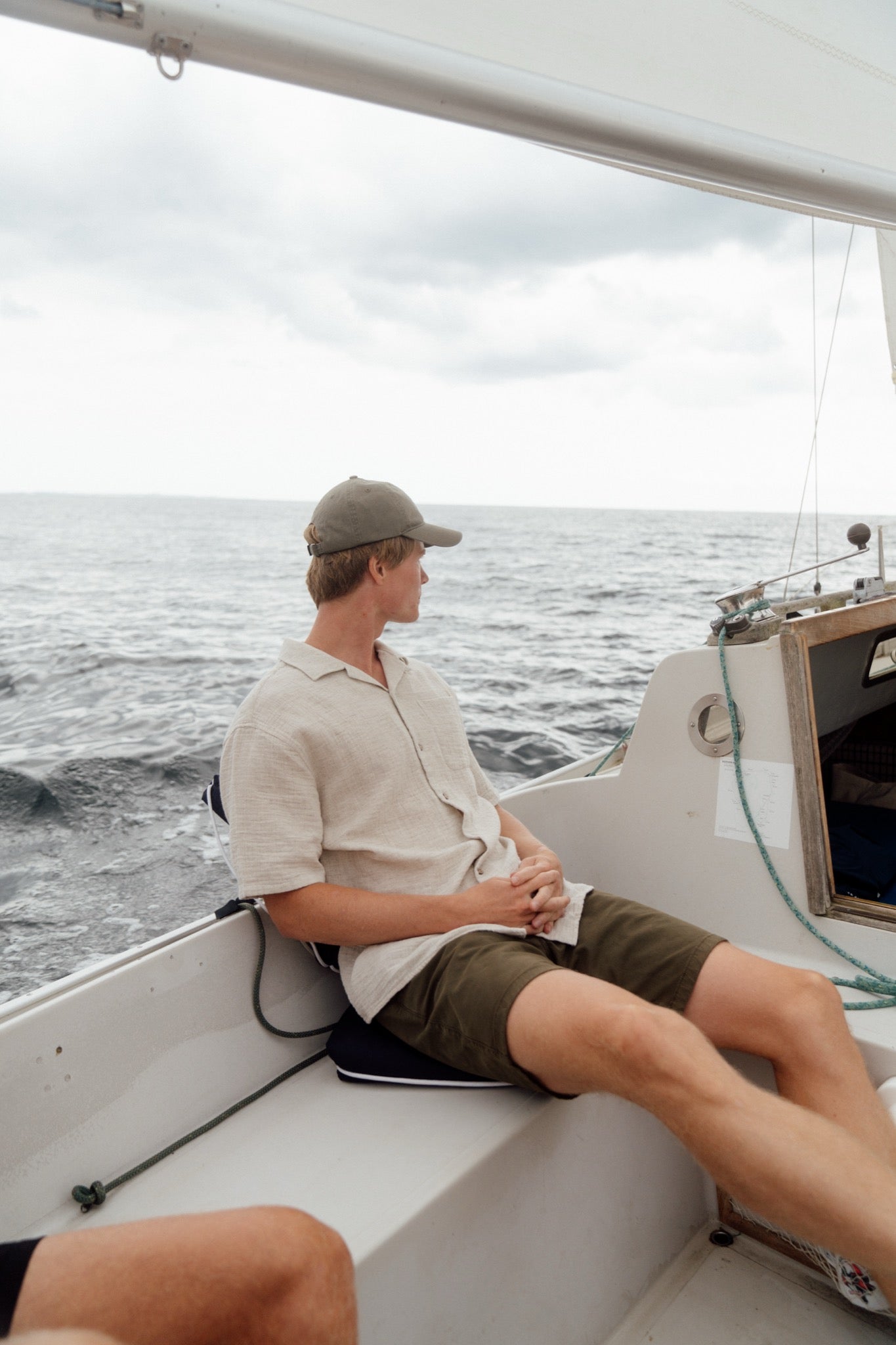 Coastline Short Sleeve Shirt (Offwhite)
