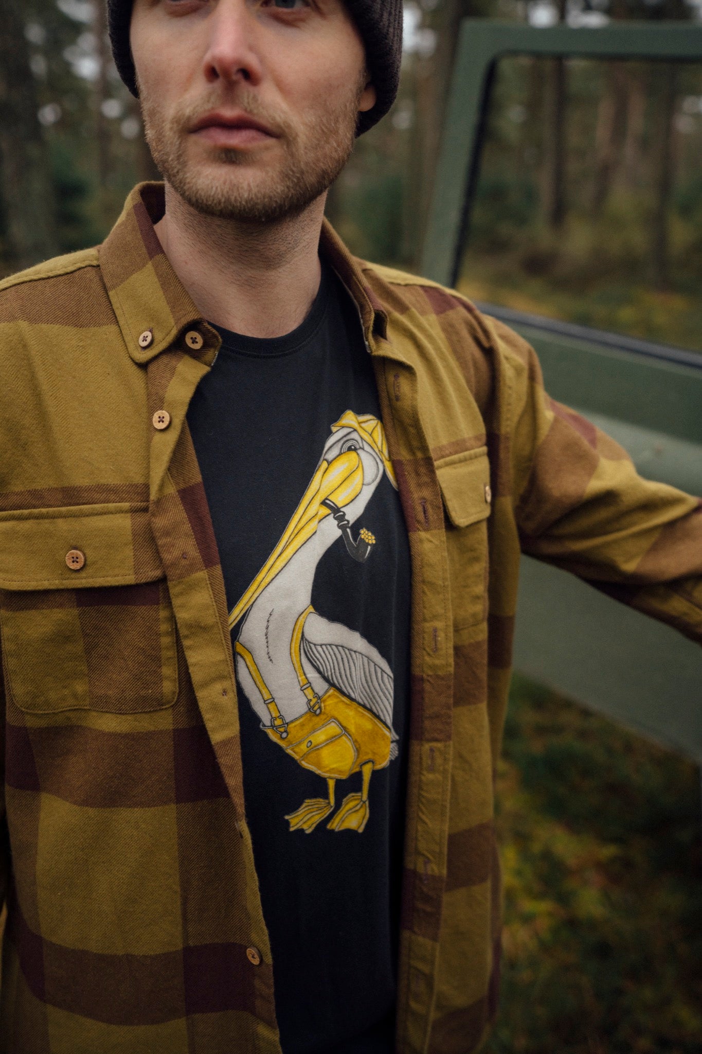 Recycled Work Shirt (Fir Green)