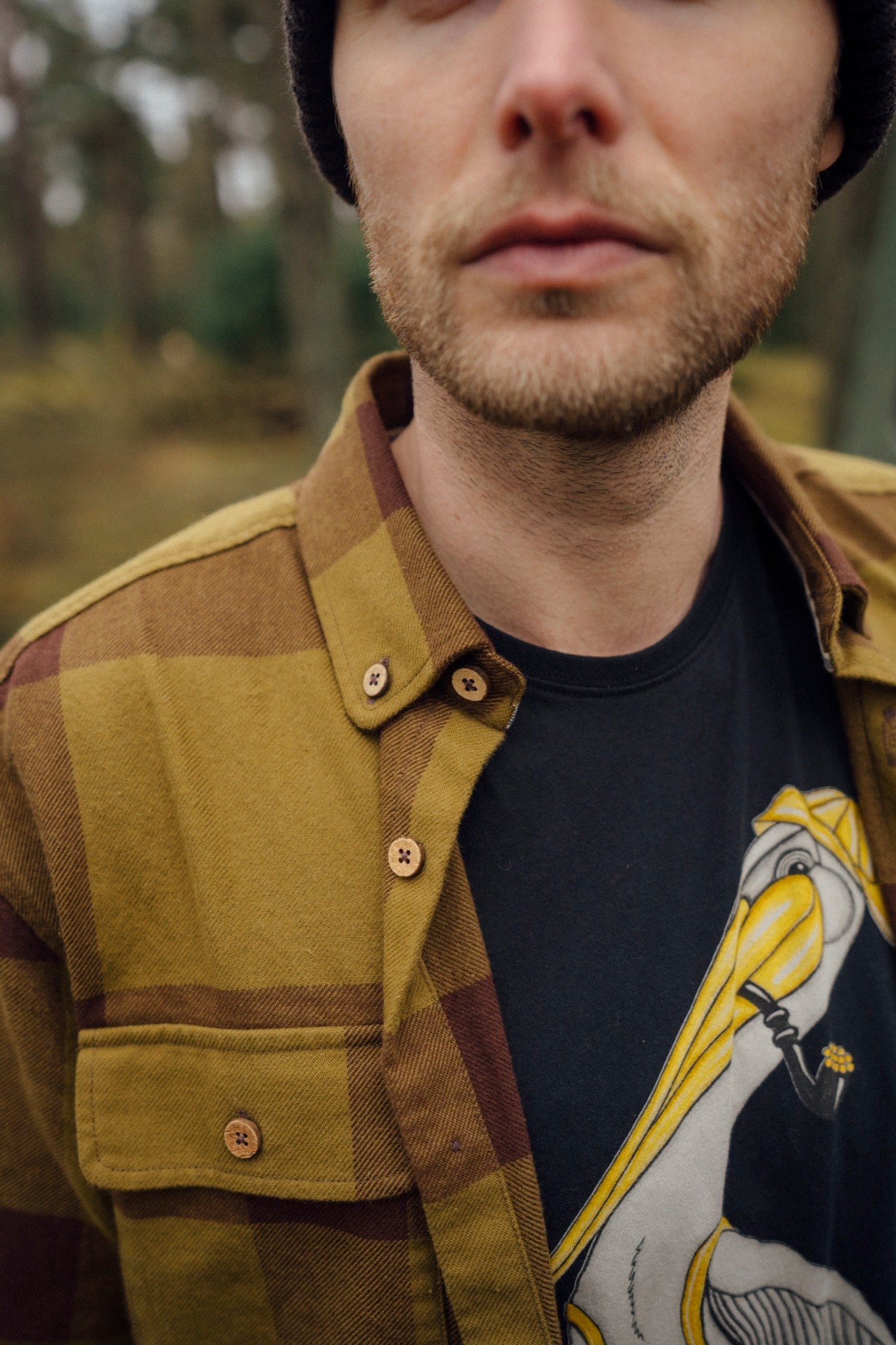 Recycled Work Shirt (Fir Green)