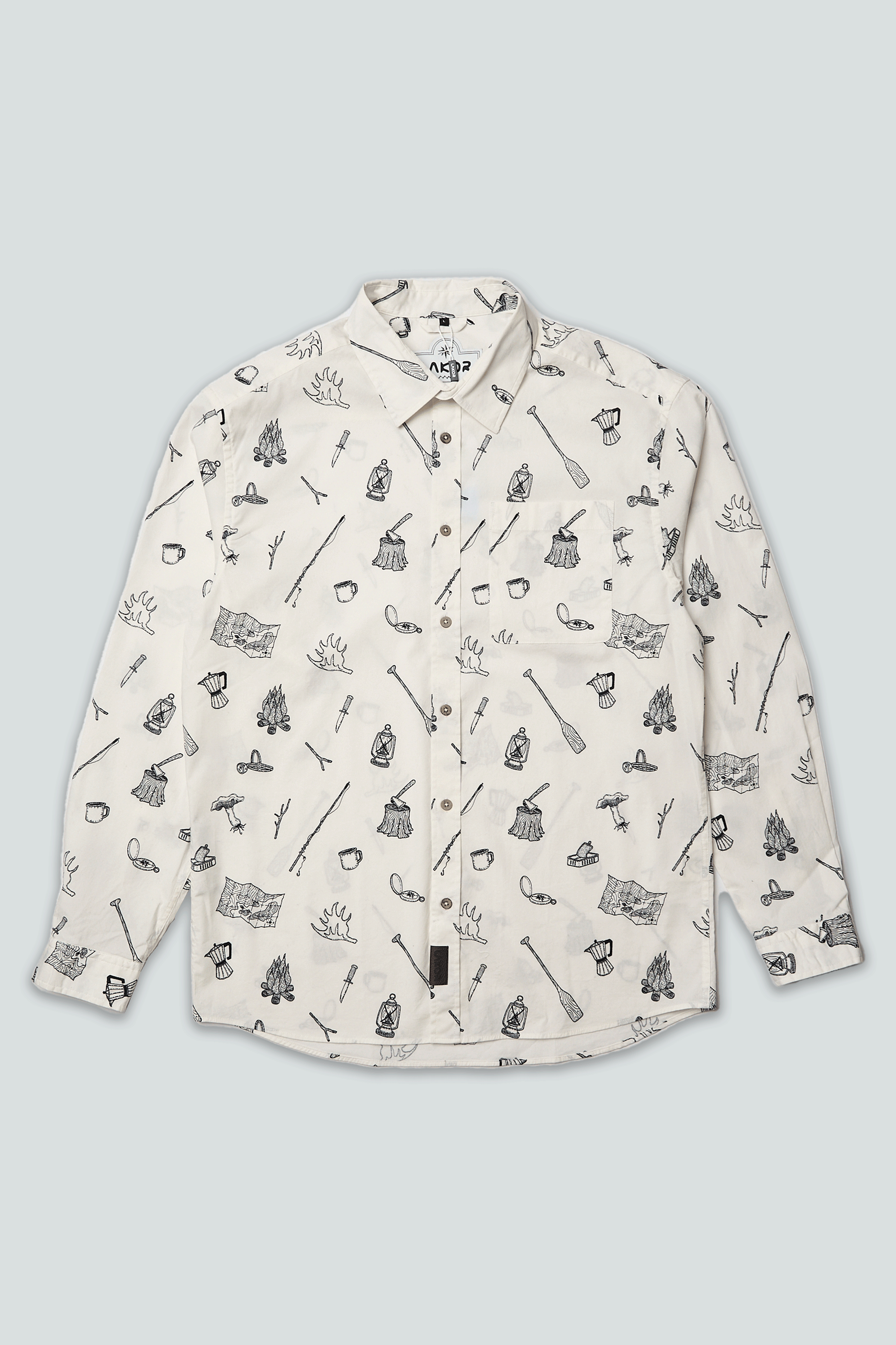 LAKOR Lost Elements Shirt Shirt Star White