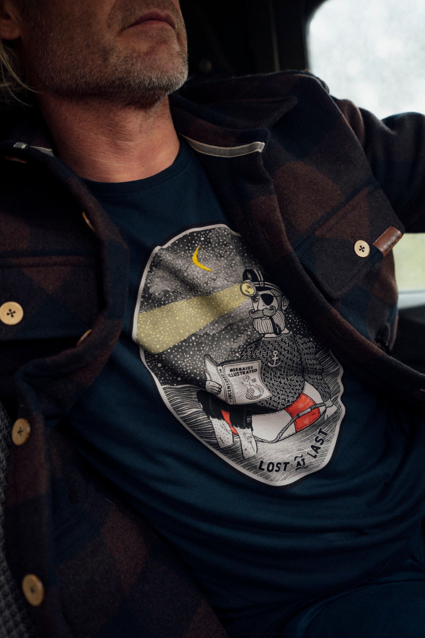 LAKOR Lost at Last T-shirt T-Shirt Blueberry