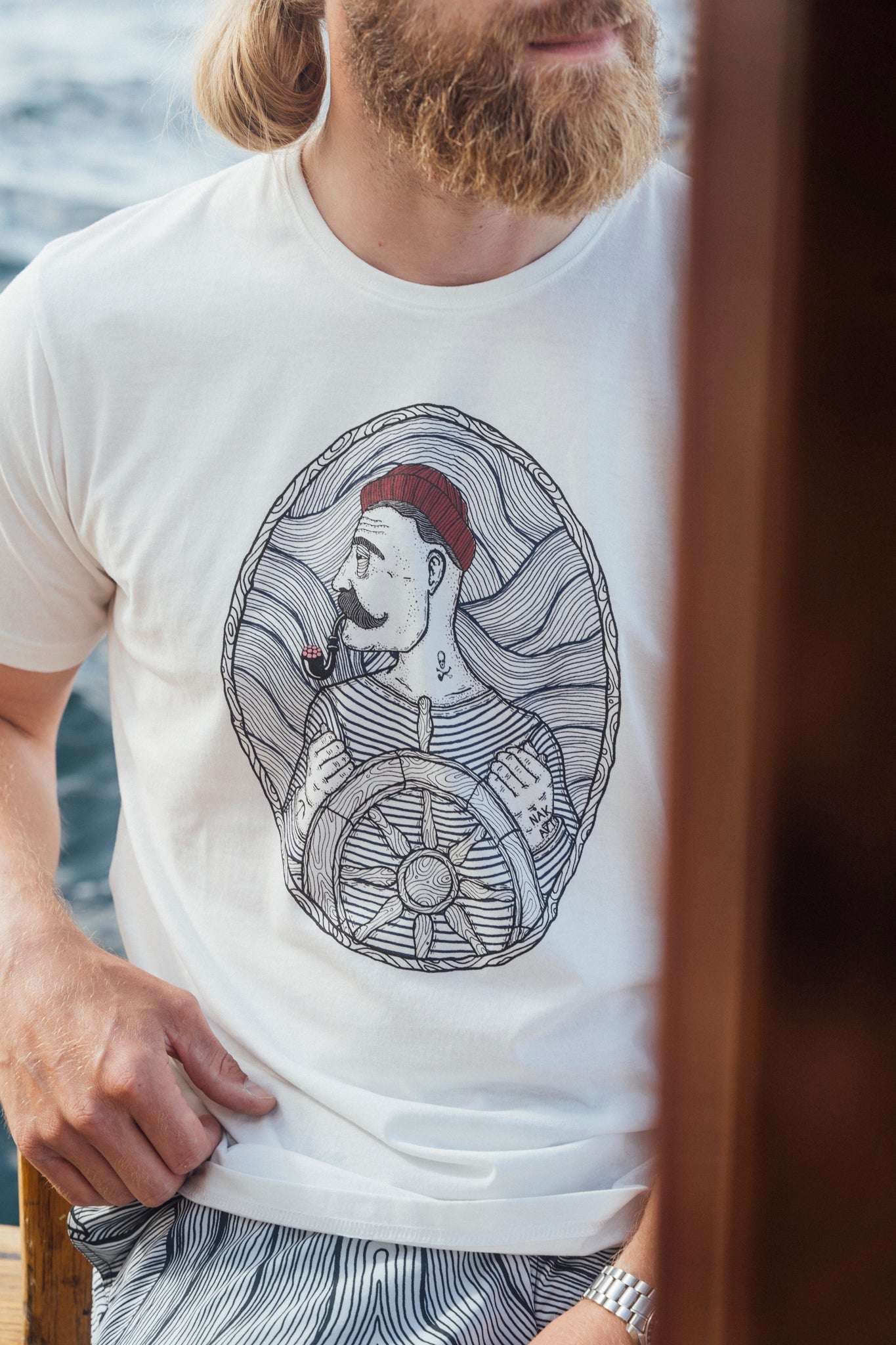 Mal De Mer T-shirt - Star White