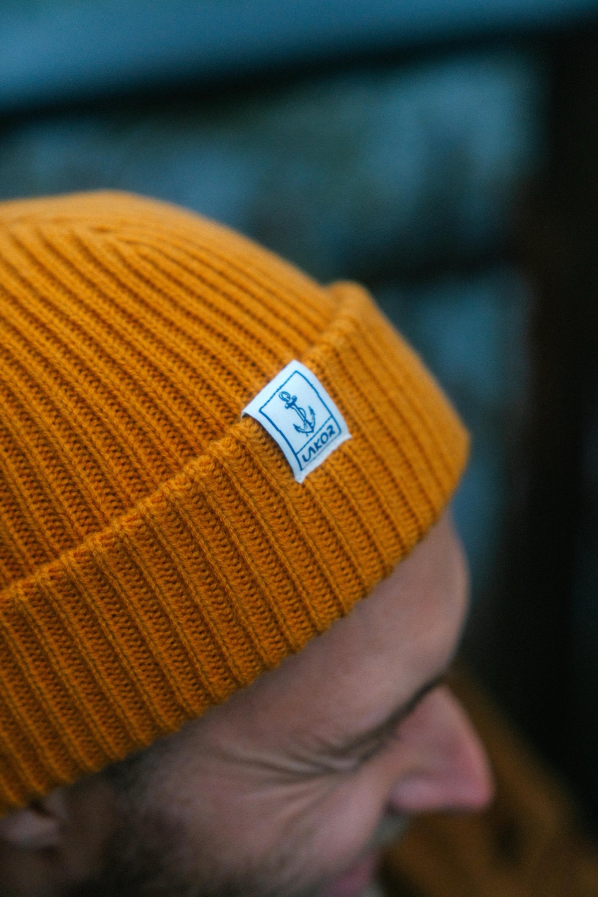 Merino Wool Beanie - Yellow