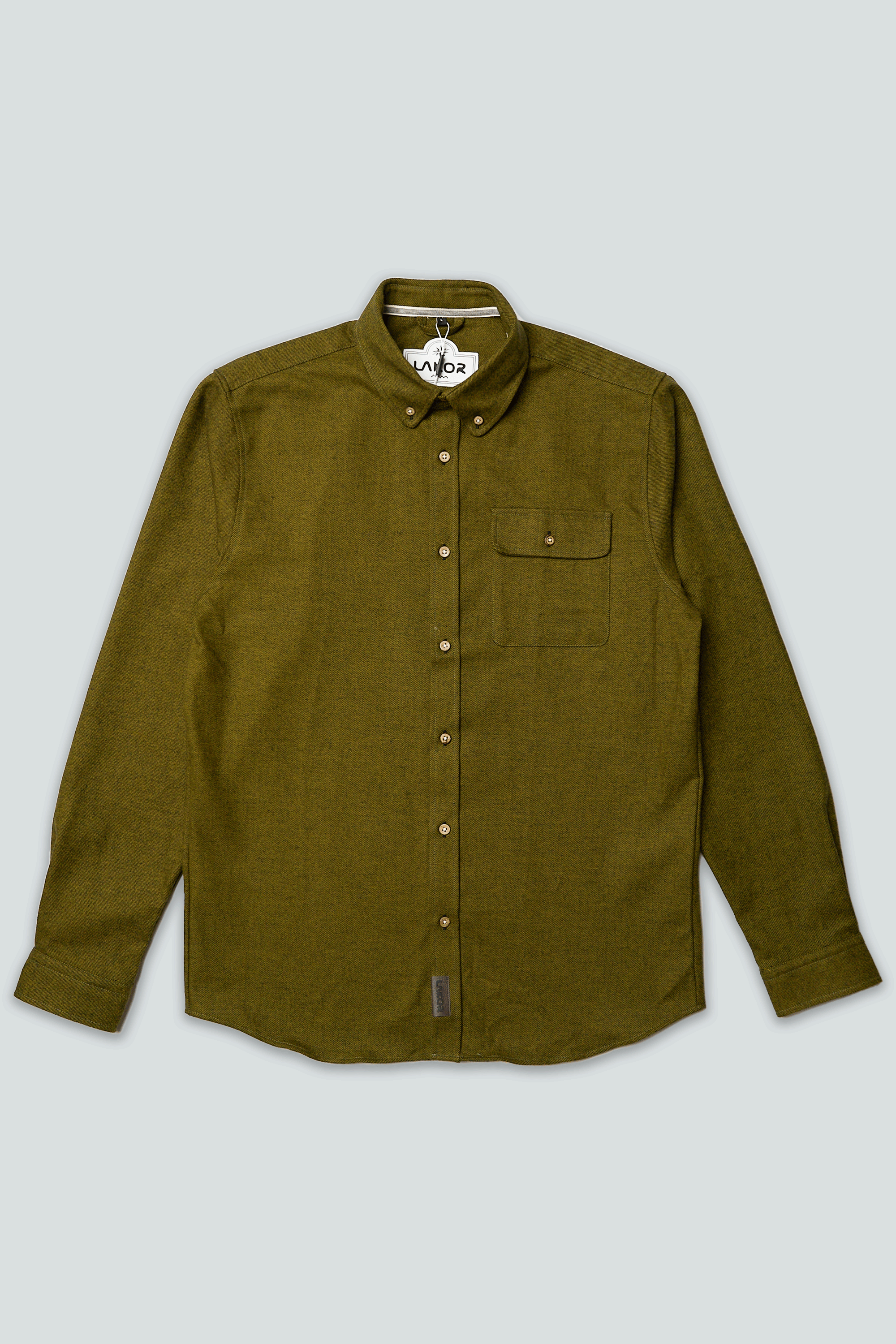 LAKOR Moss Shirt Shirt Fir Green