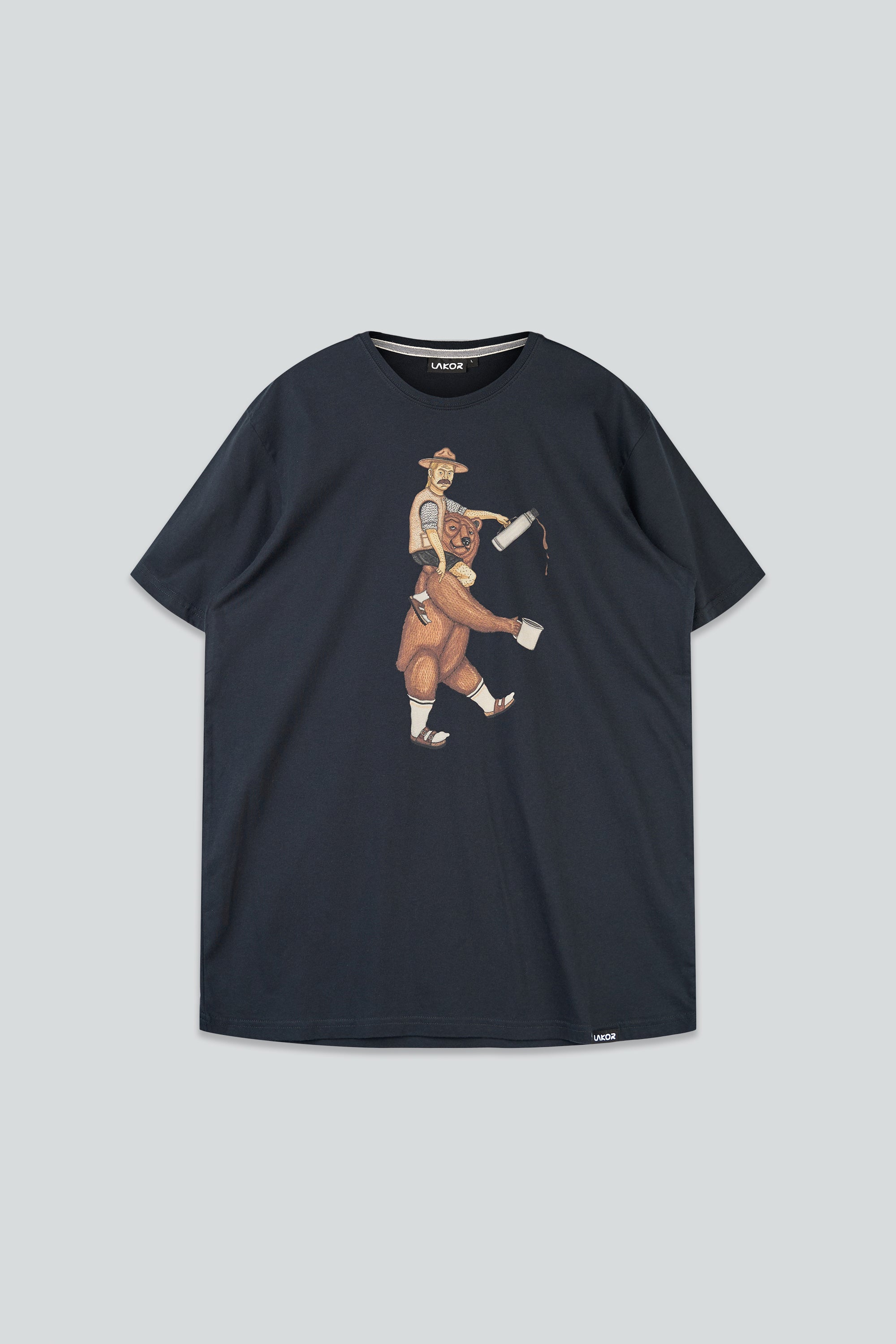 LAKOR Nordic Über T-shirt T-Shirt Moonless Night