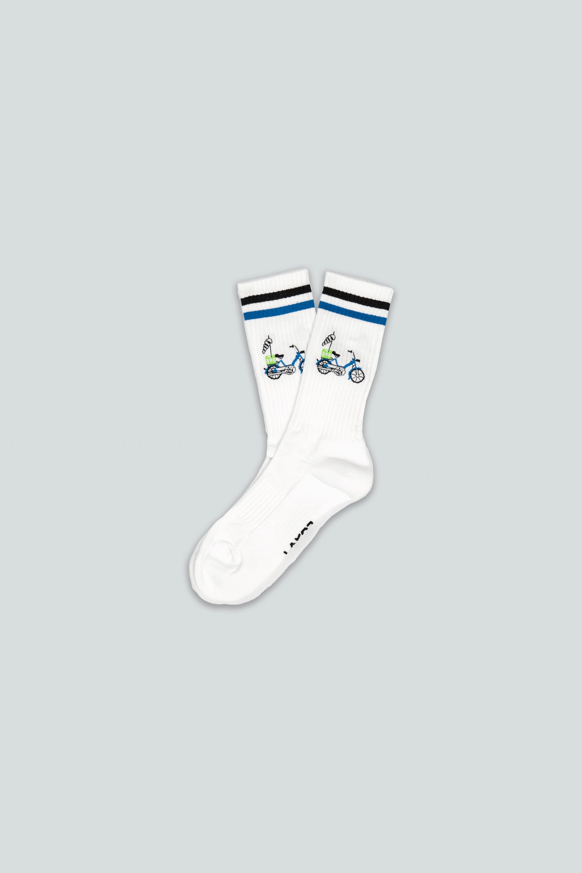 LAKOR Ocean Maxi Socks Tennis Socks White