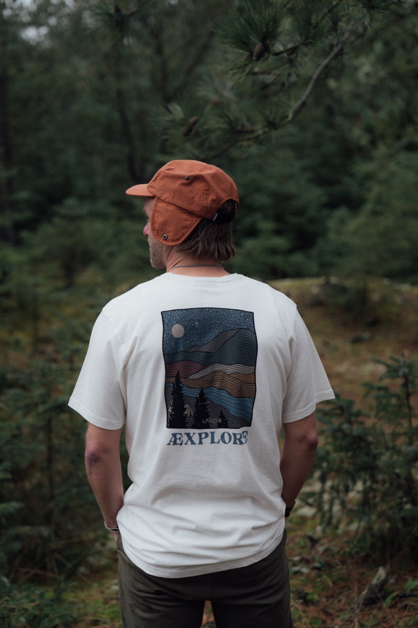 Out There T-shirt - Star White