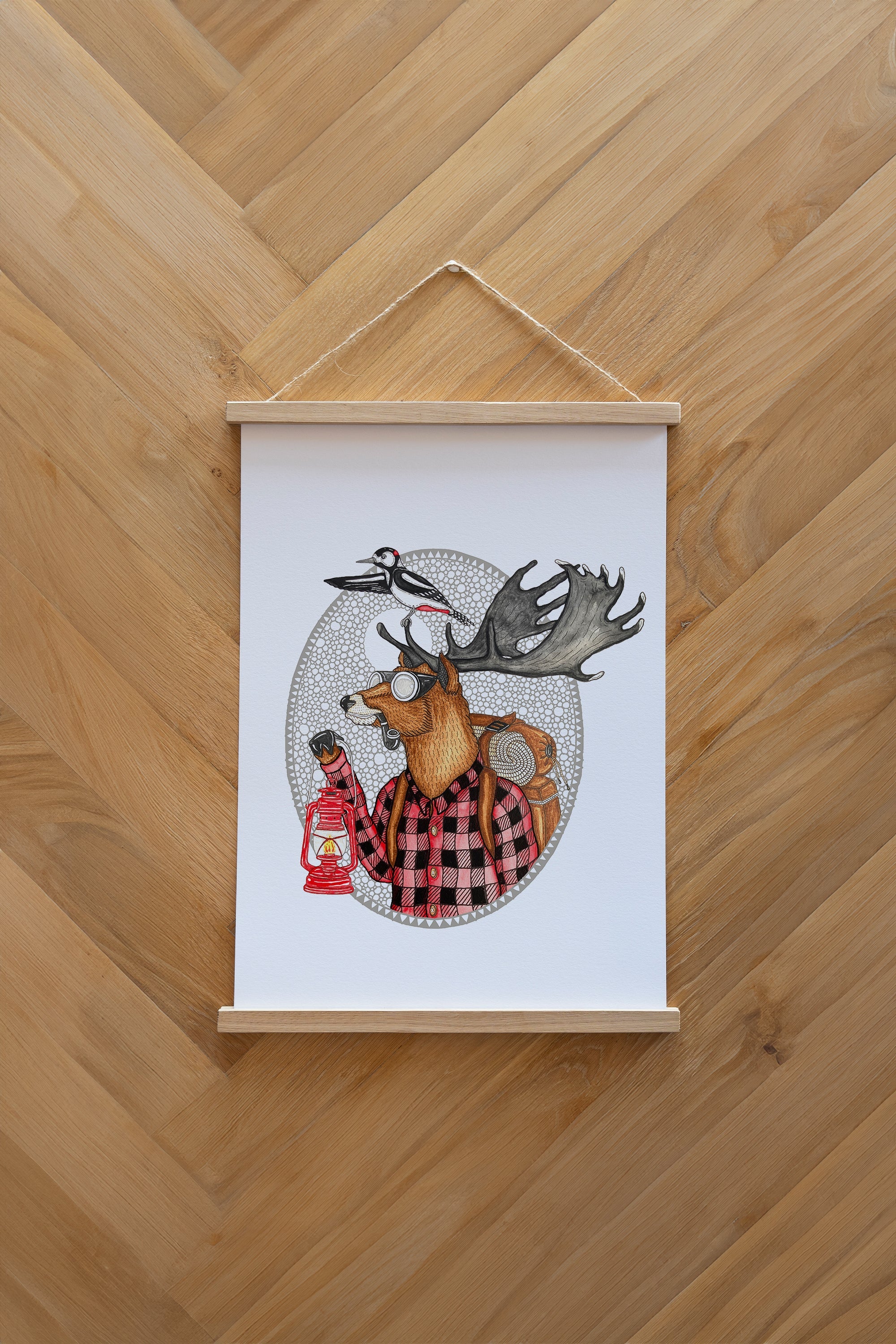 Pathfinders Plakat - White