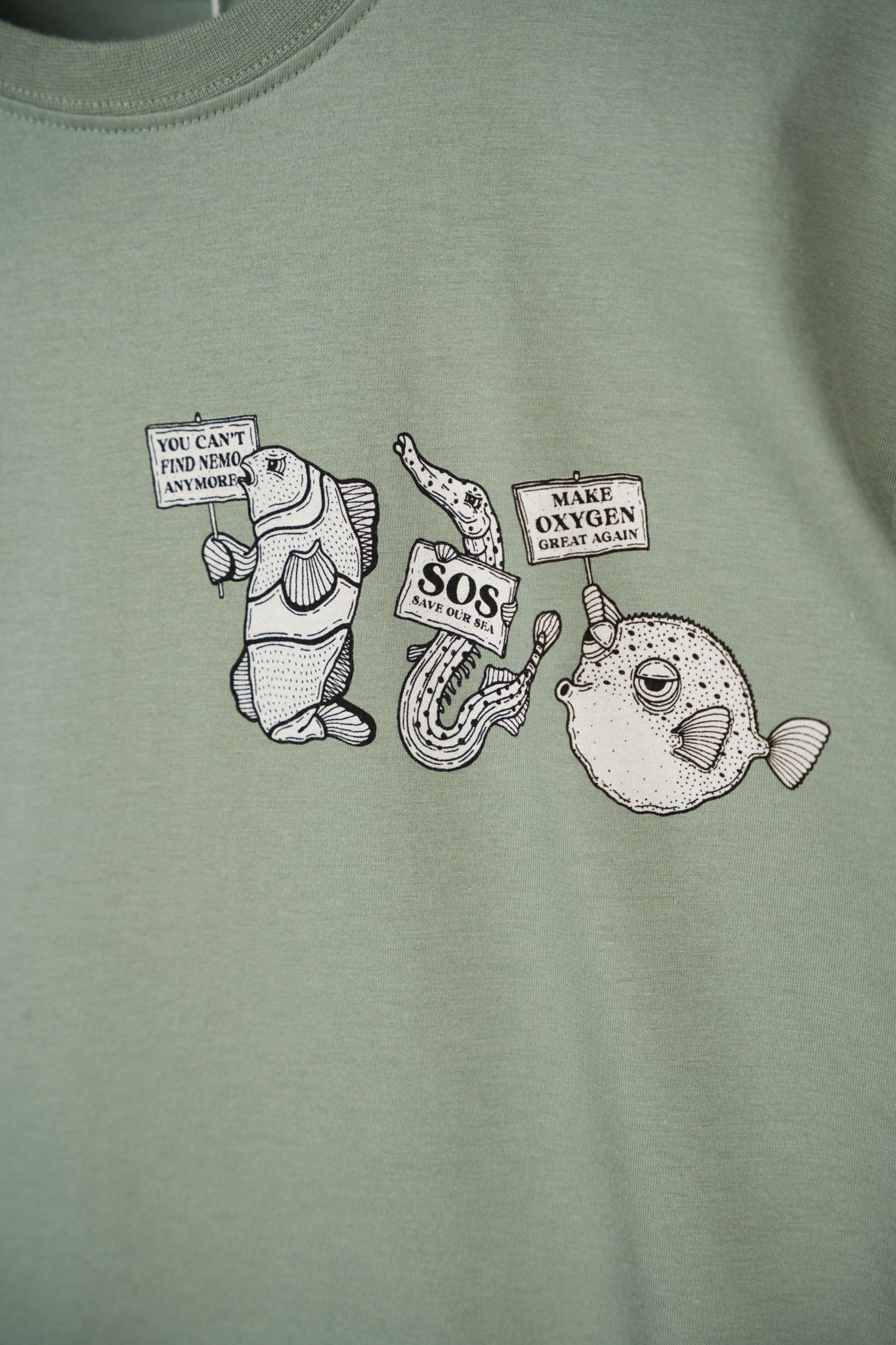 Reel Fish Demo T-shirt - Sea Spray