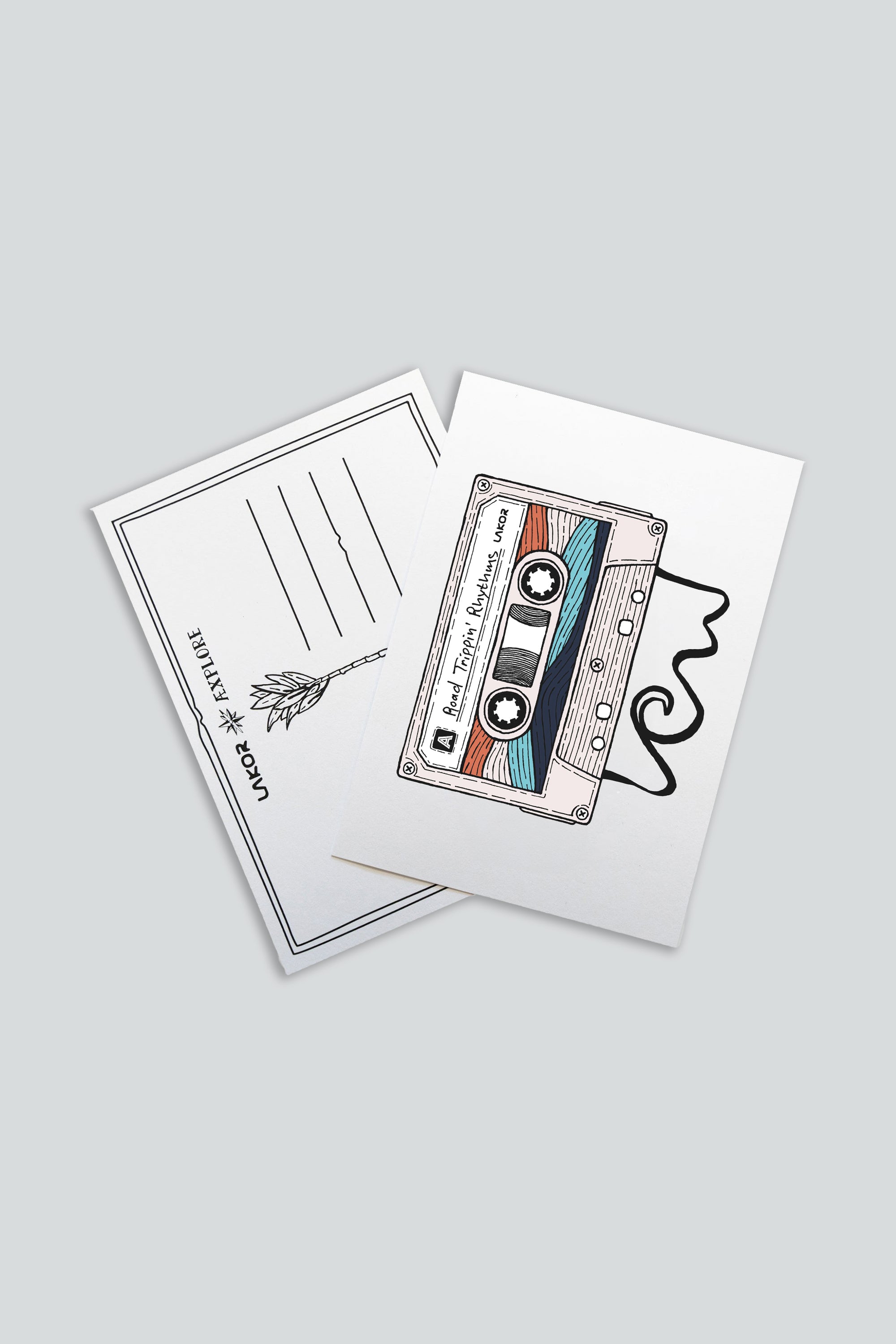 Road Trippin’ Rhythms Postkort