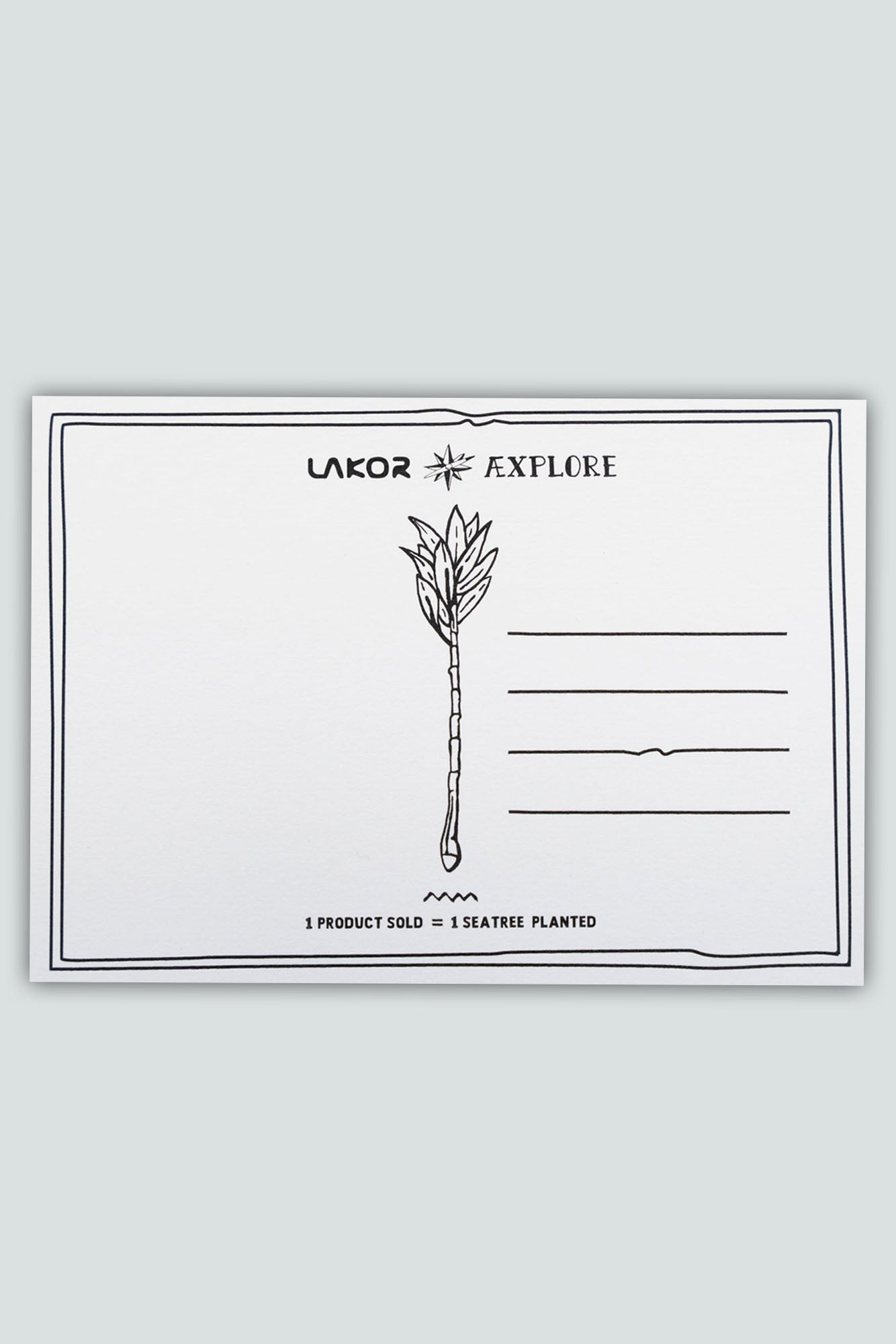 Roadkills' Race Club Postkort - White