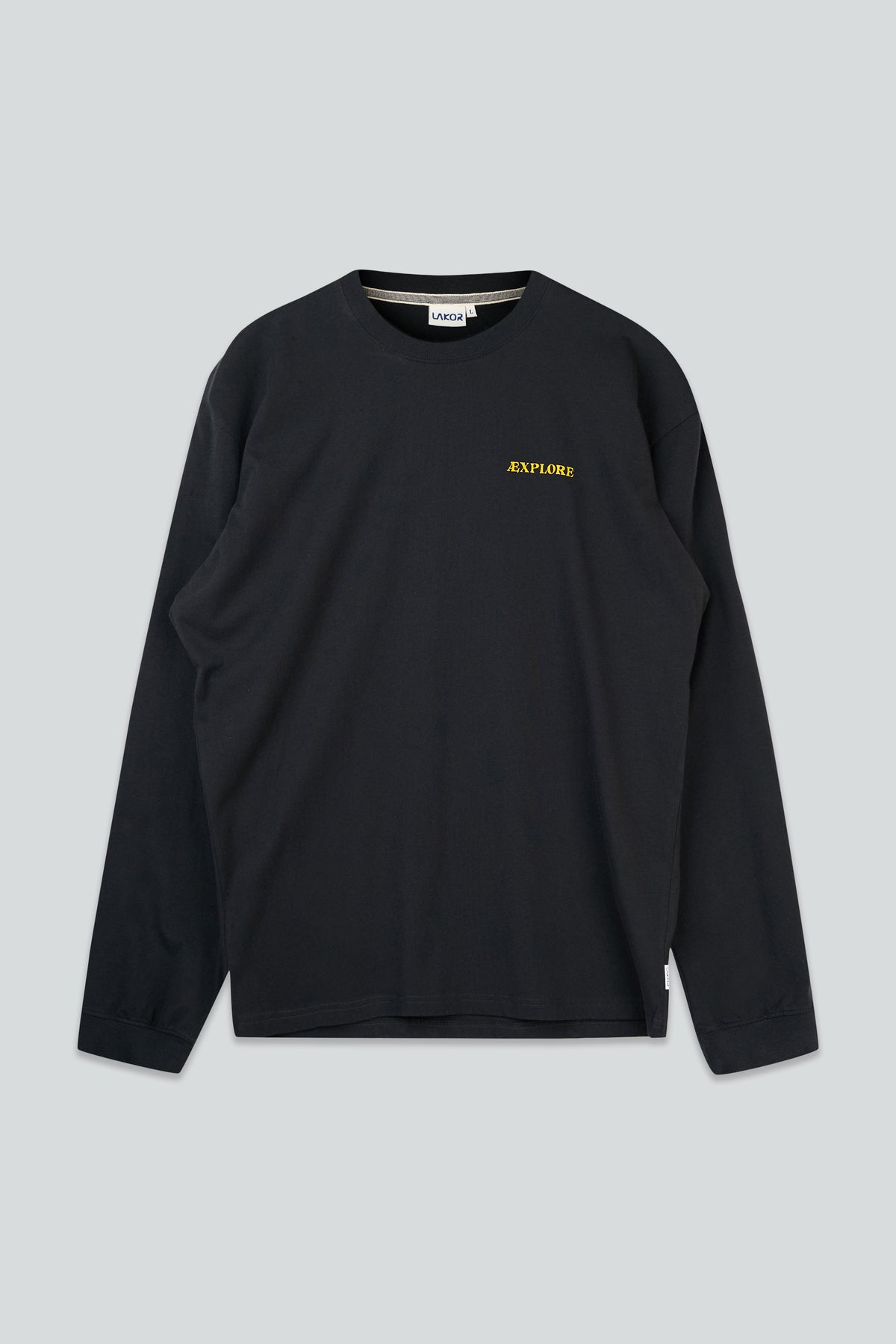 Room with a View Boxfit LS T-shirt - Moonless Night