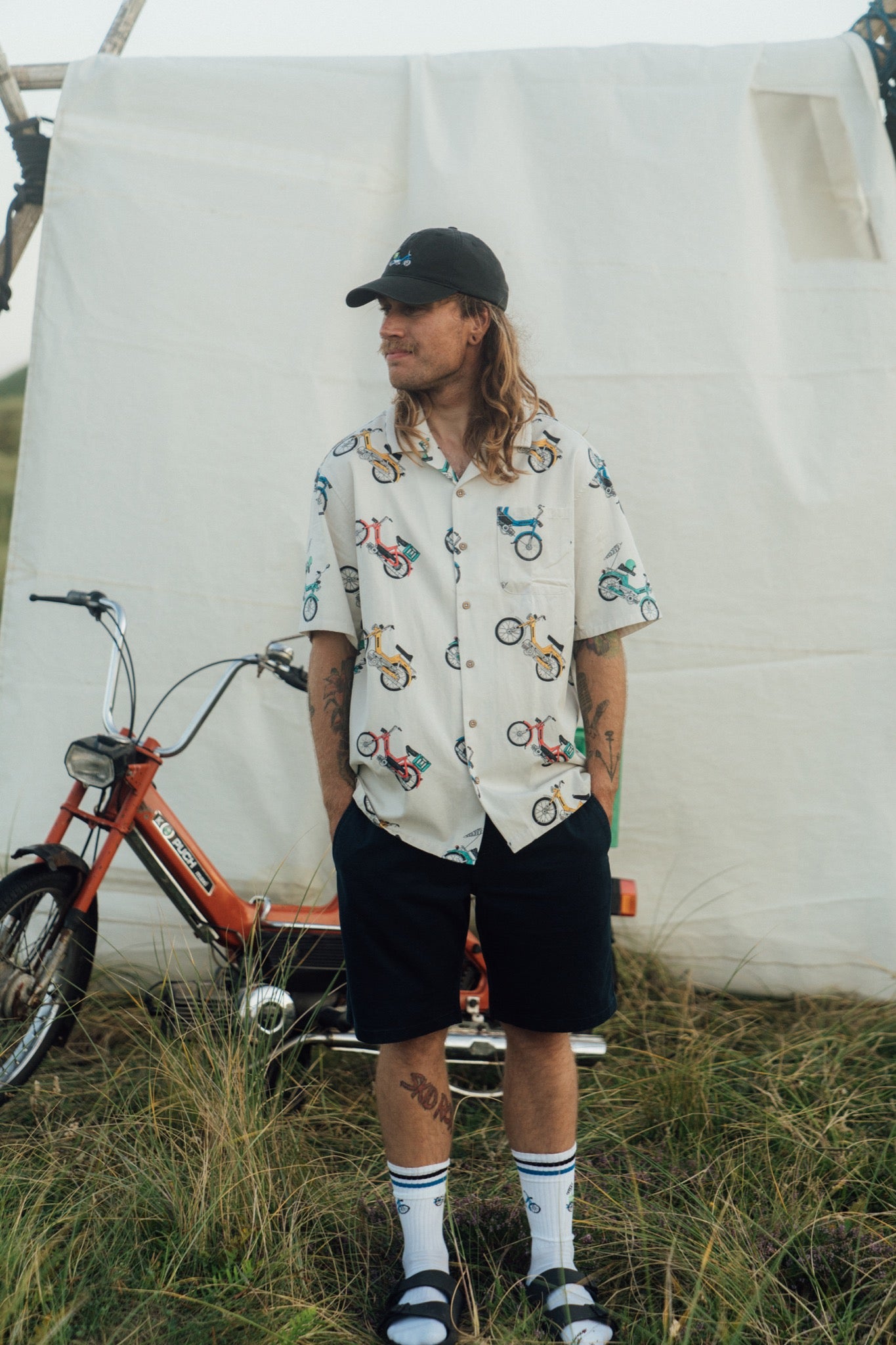 Puch Color Short Sleeve Shirt (Star White)