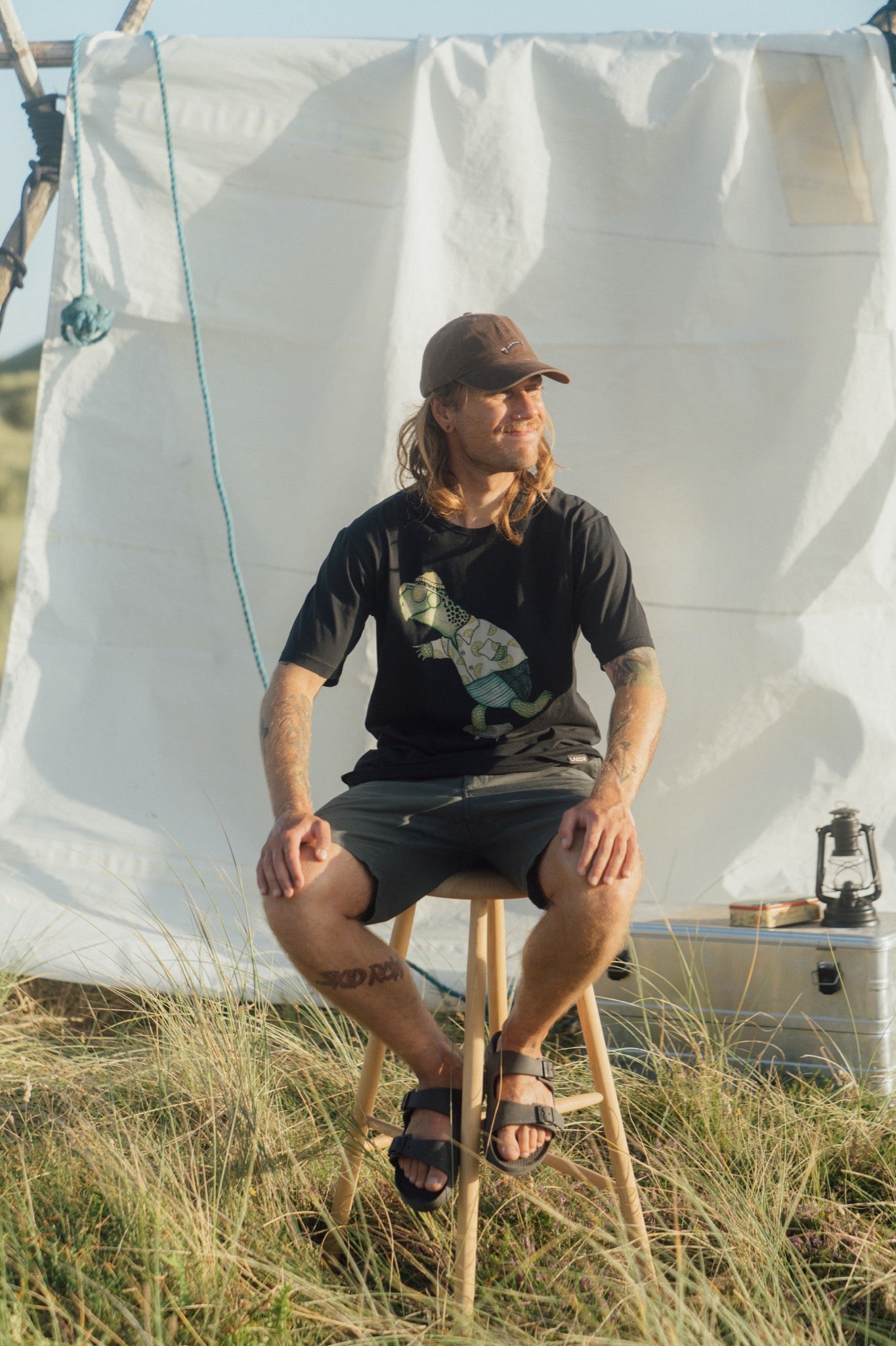 Turbo Turtle T-shirt (Moonless Night)