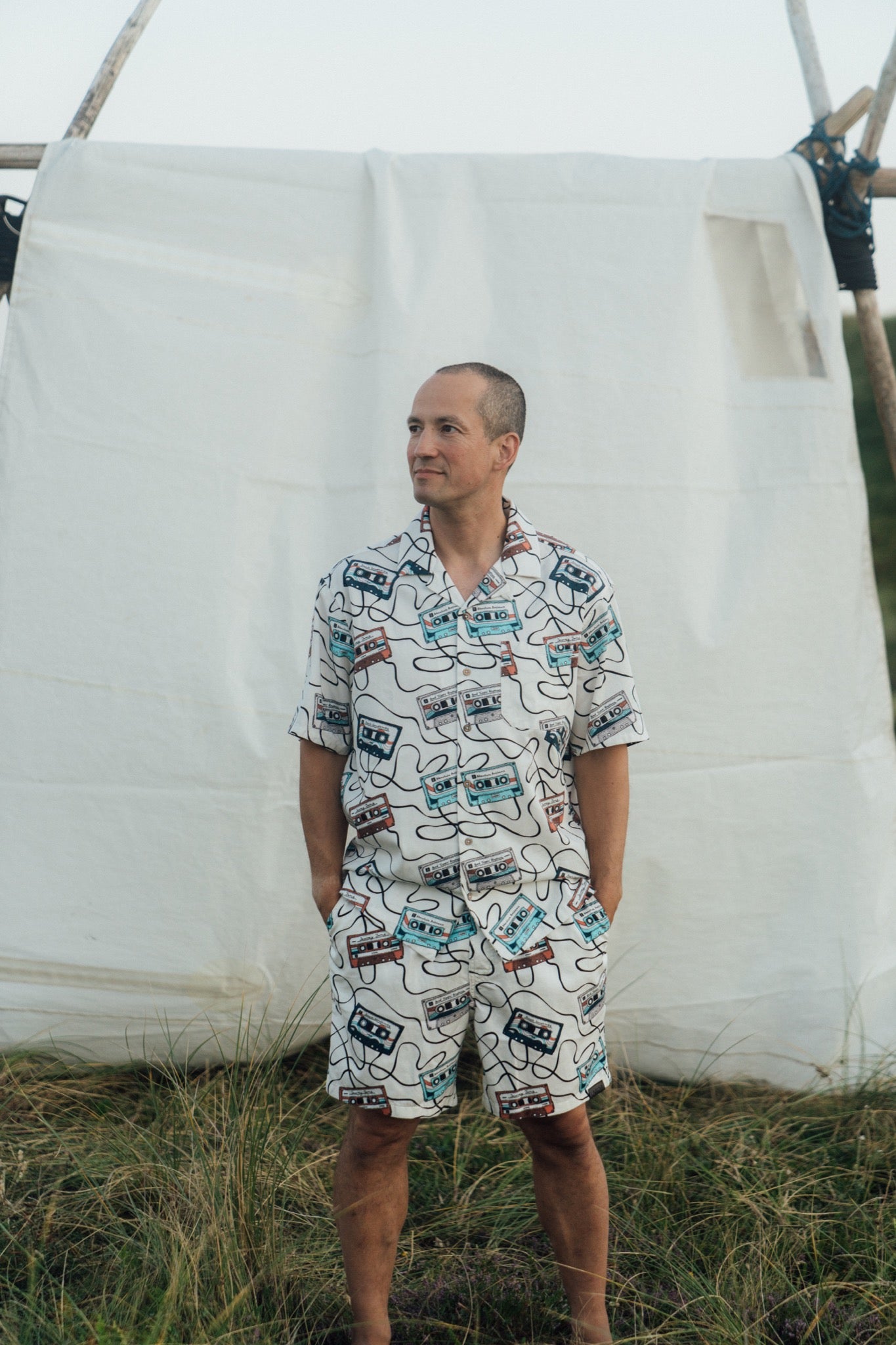 Roadtrip Mixtape Shorts (Star White)