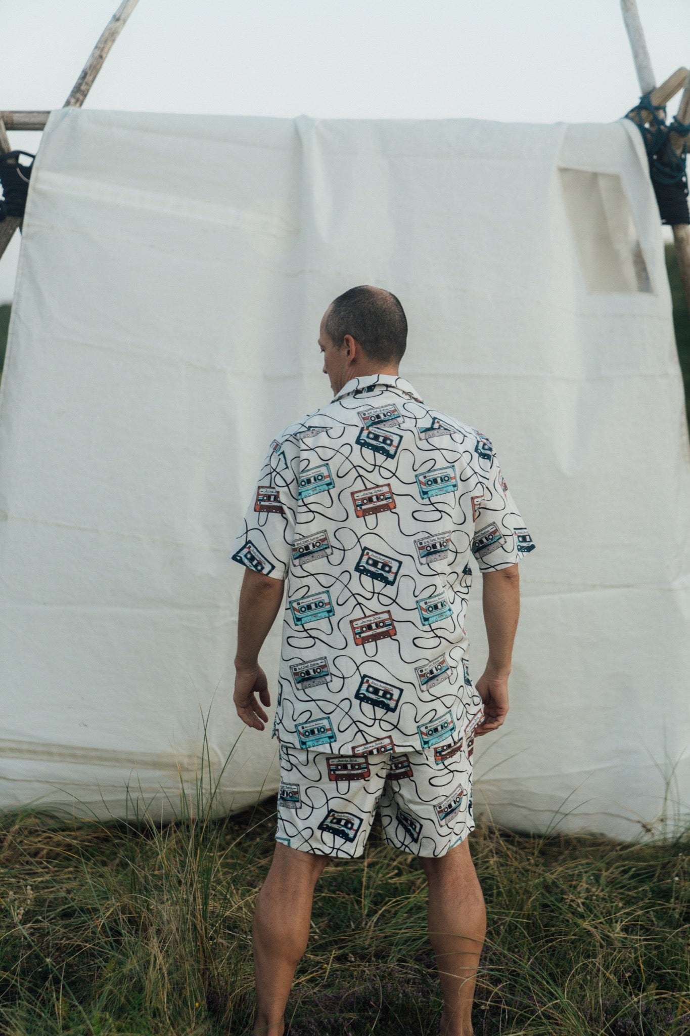 Roadtrip Mixtape Shorts (Star White)