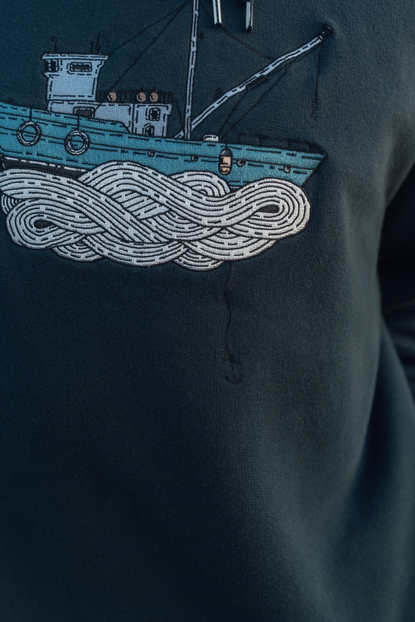 Fishing Vessel Hoodie (Blueberry)
