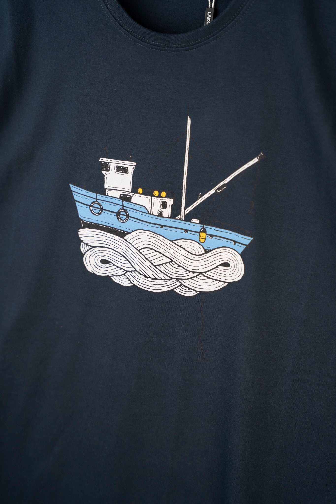 Fishing Vessel T-shirt (Blueberry)