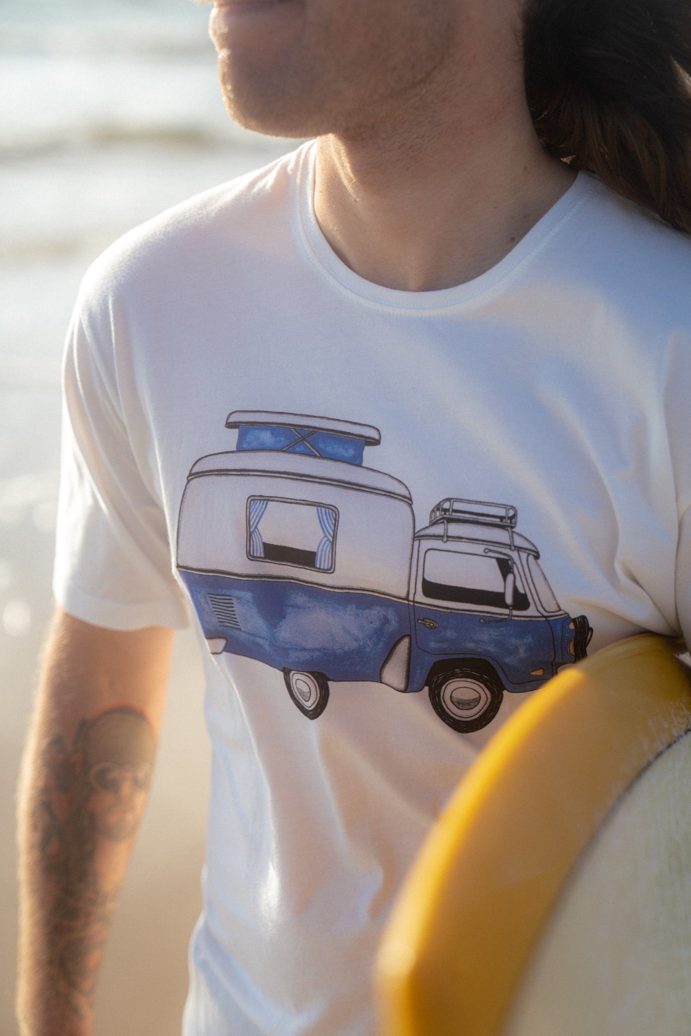 Ocean Camper T-shirt (Star White)