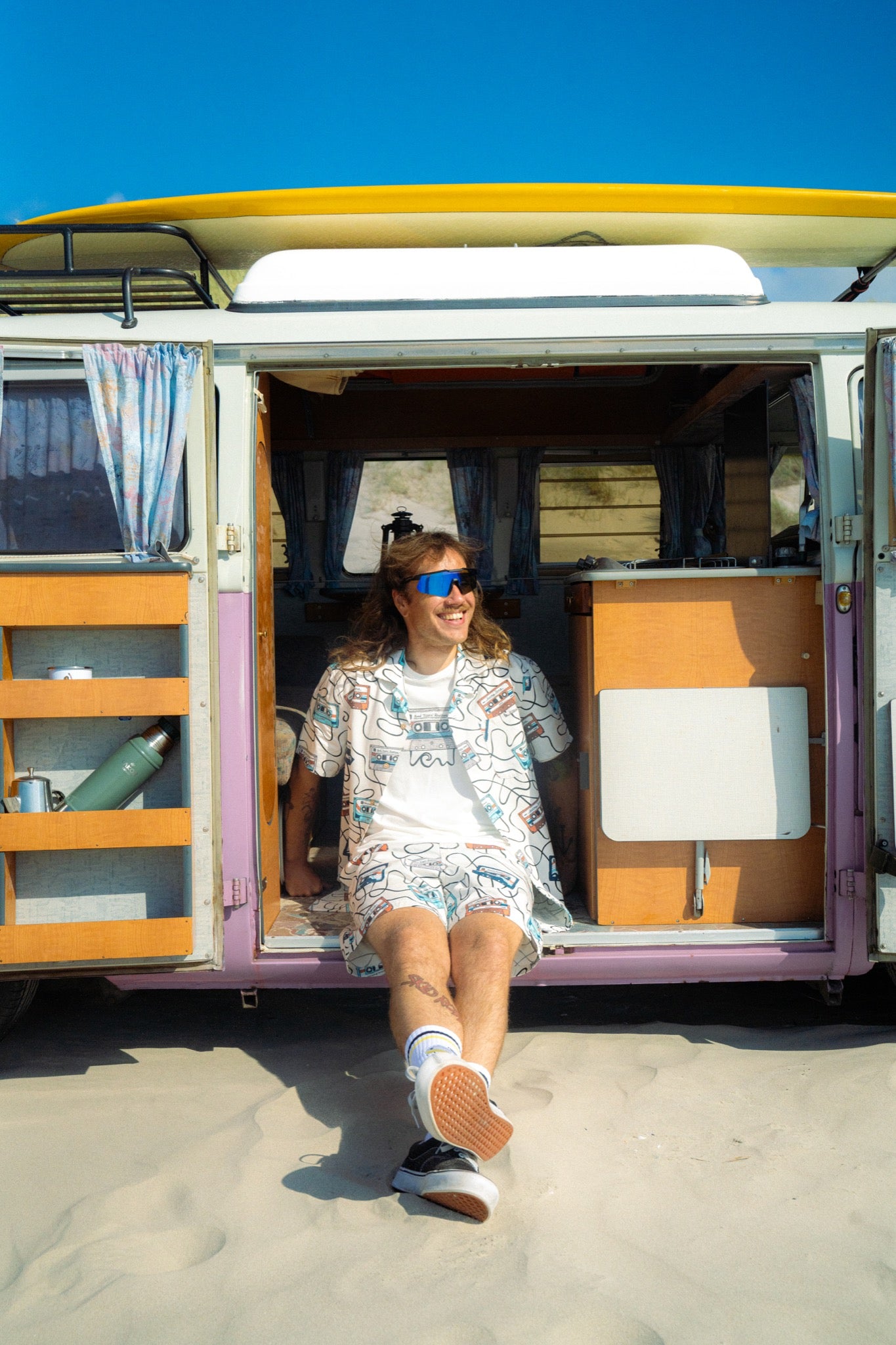 Roadtrip Mixtape Shorts (Star White)