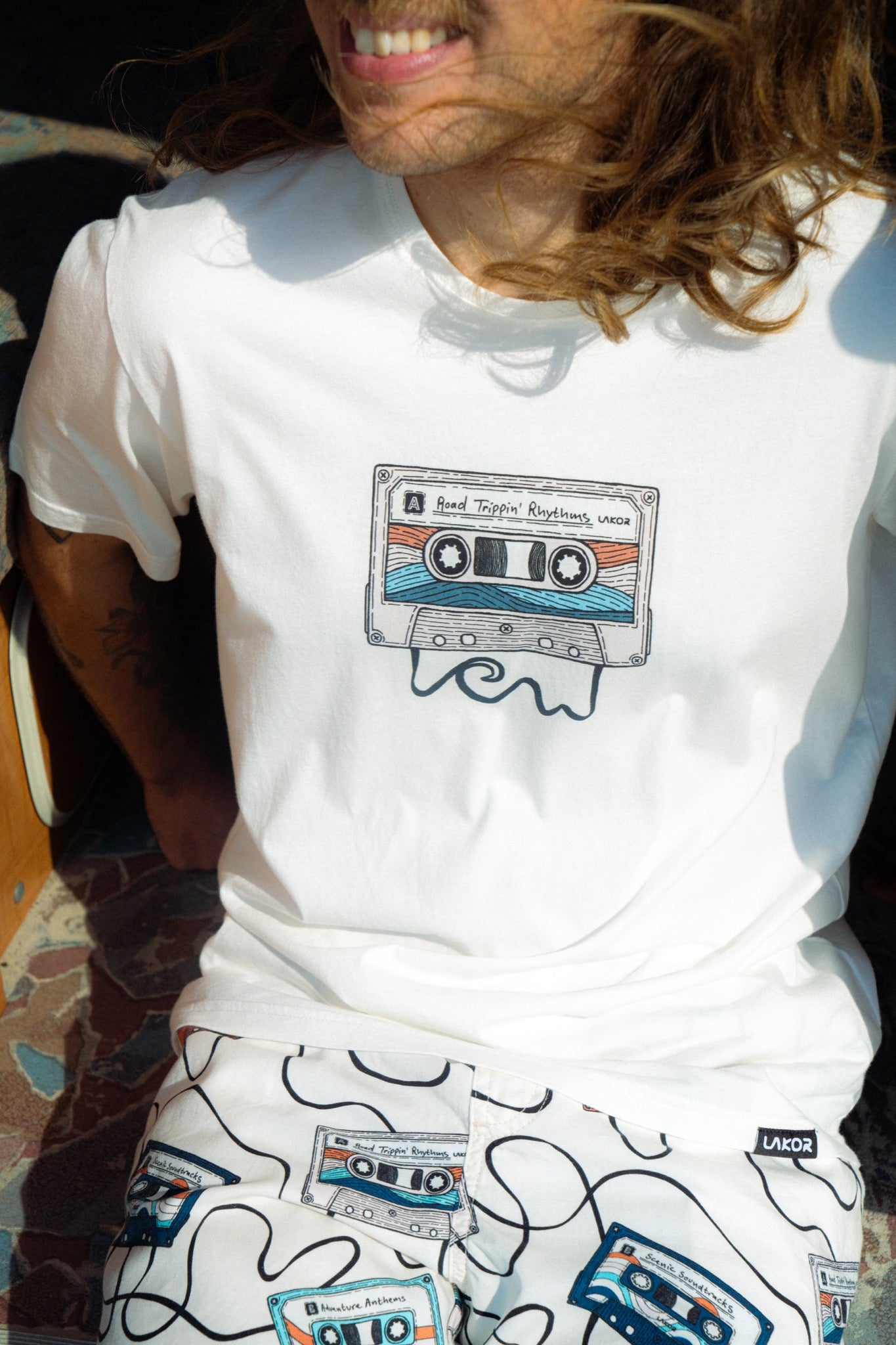 Road Trippin' Rhythms T-shirt (Star White)