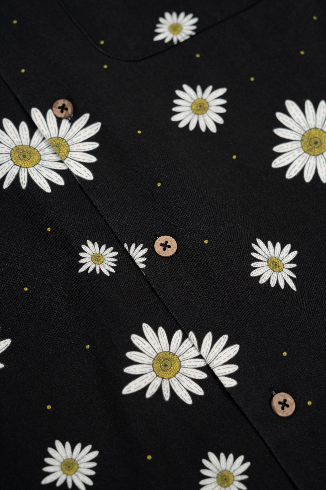 Maguerite Short Sleeve Shirt (Moonless Night)