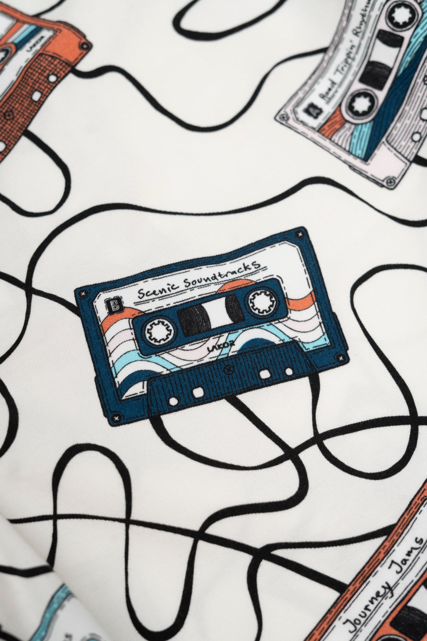 Roadtrip Mixtape Shorts (Star White)