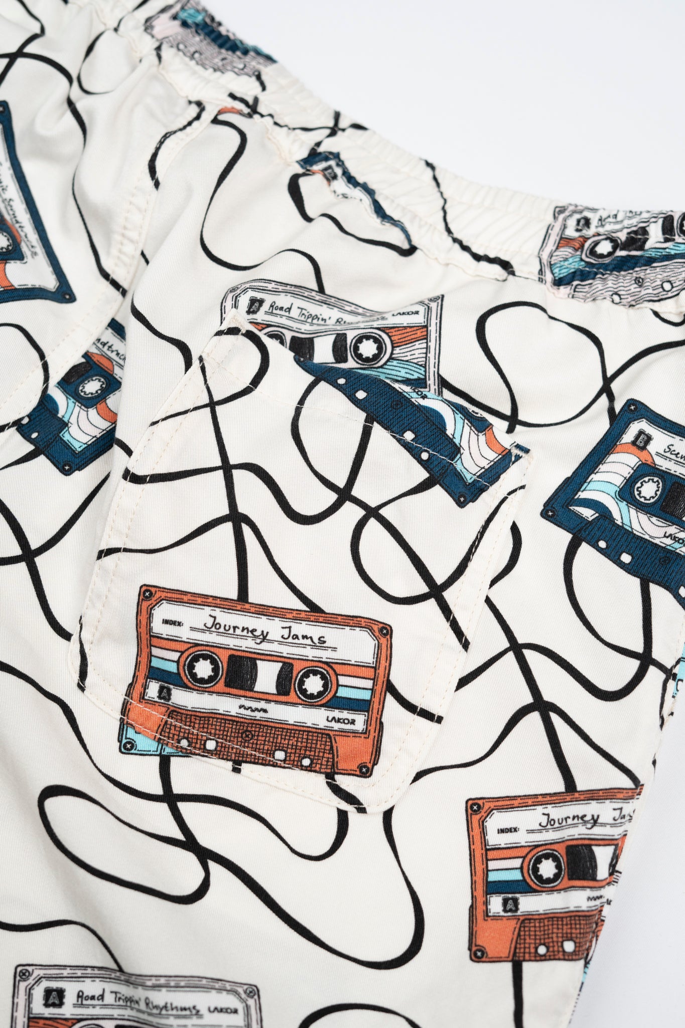 Roadtrip Mixtape Shorts (Star White)