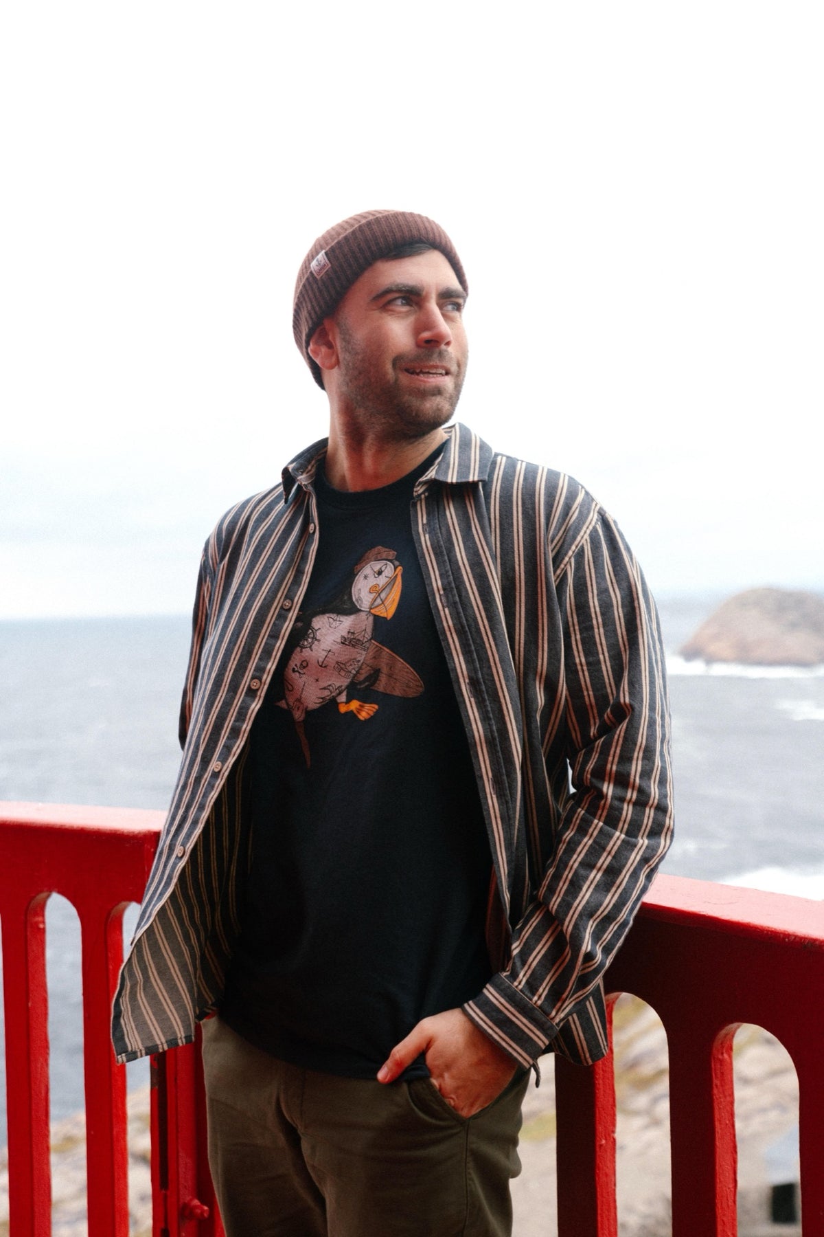 LAKOR Sea Parrot Surf T-shirt T-Shirt Blueberry