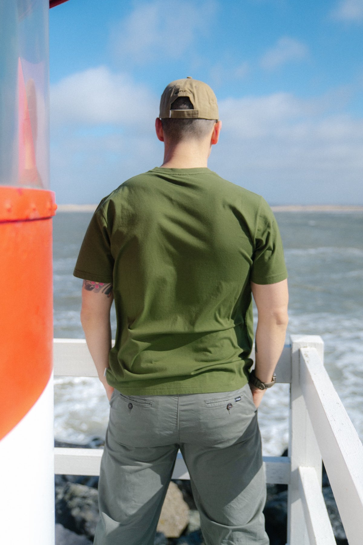 LAKOR Sea Parrot Surf T-shirt T-Shirt Riffle Green