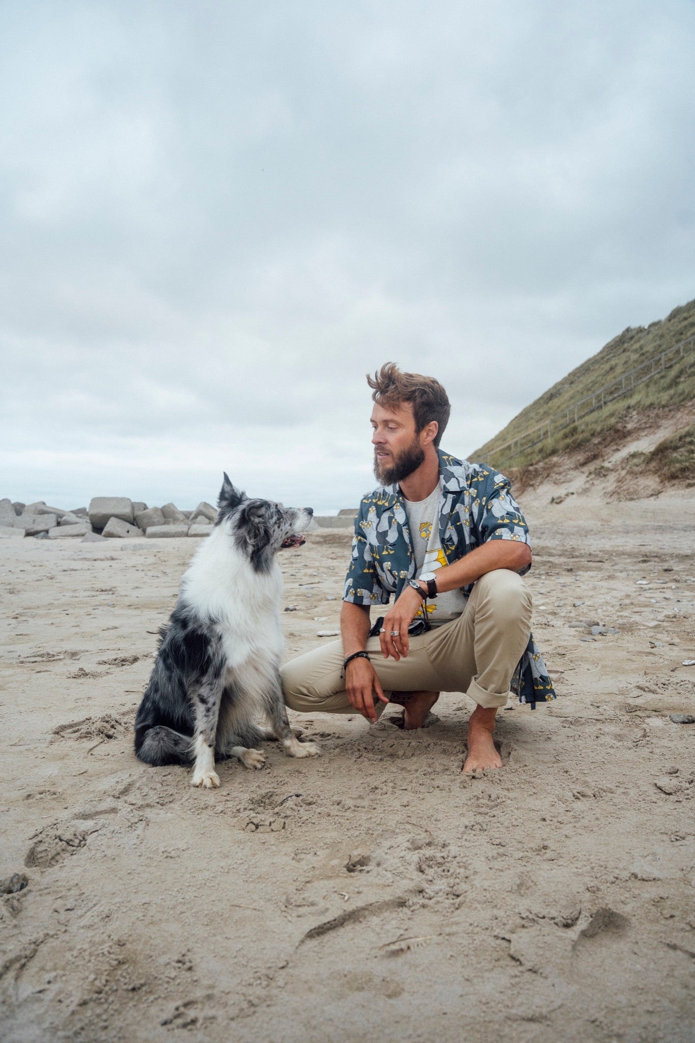 Seagull Squad Shirt - Dark Slate
