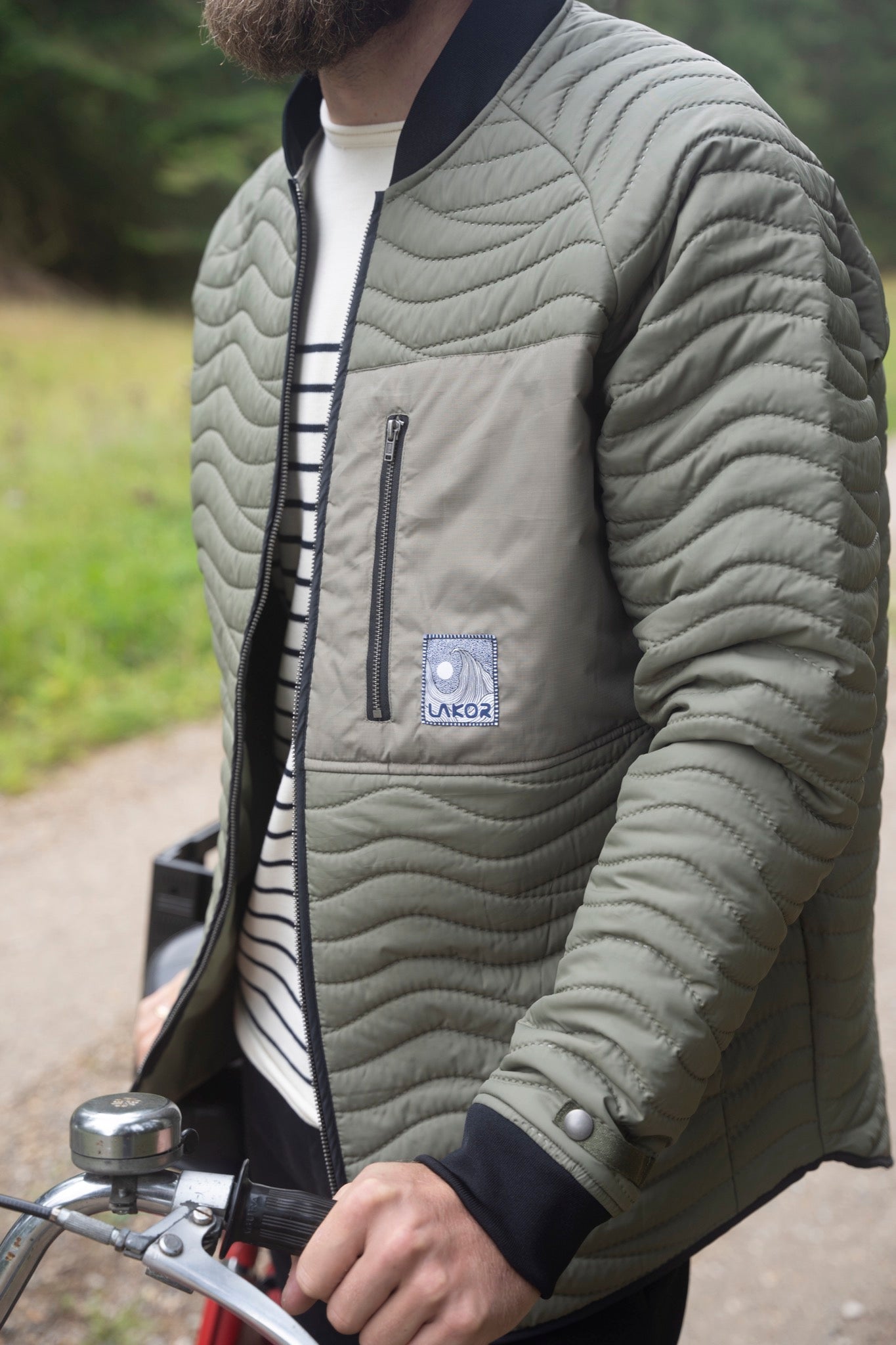 Seaway Quilt Jacket - Deep Lichen Green