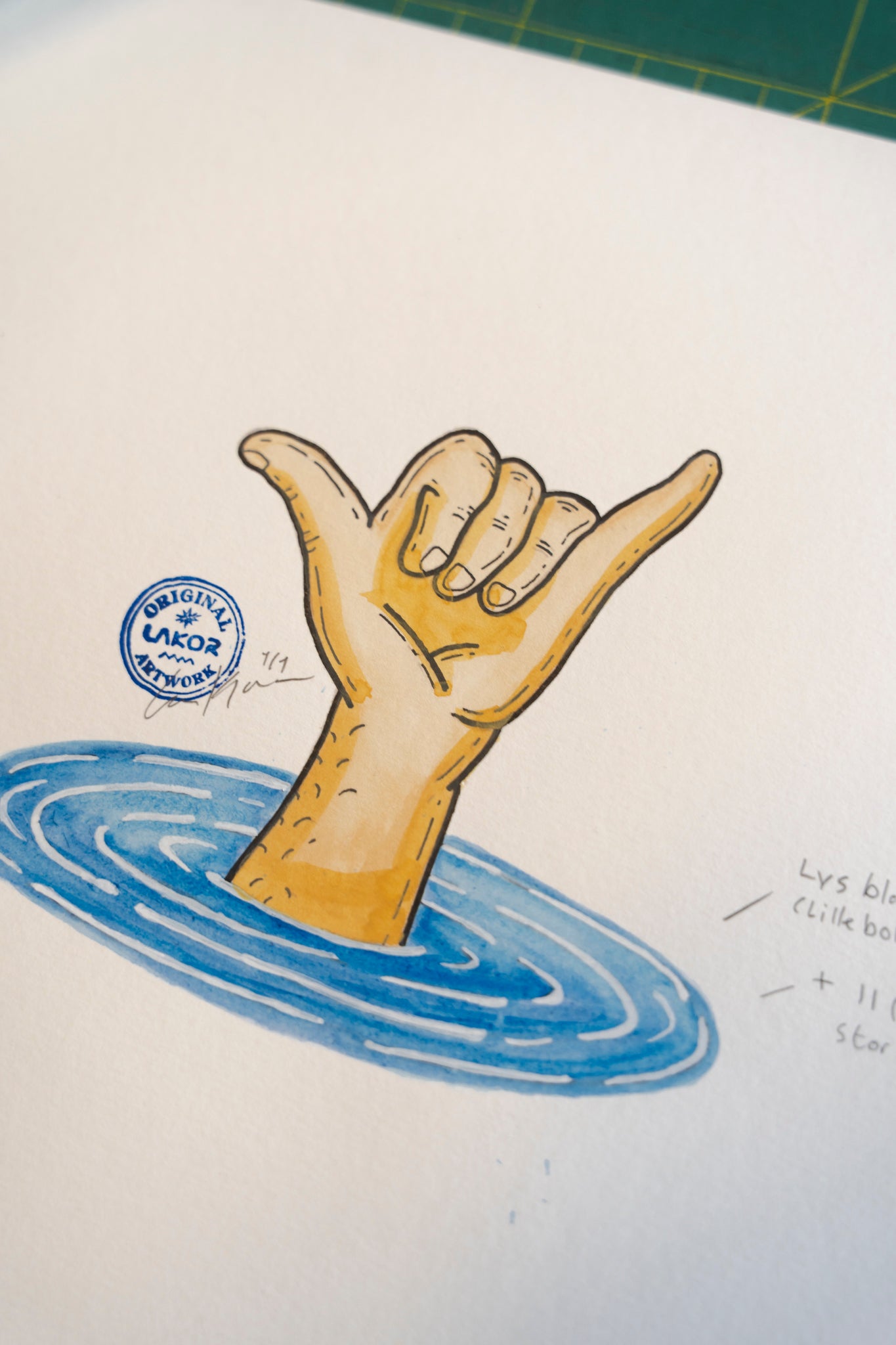 LAKOR Shaka Original Poster White