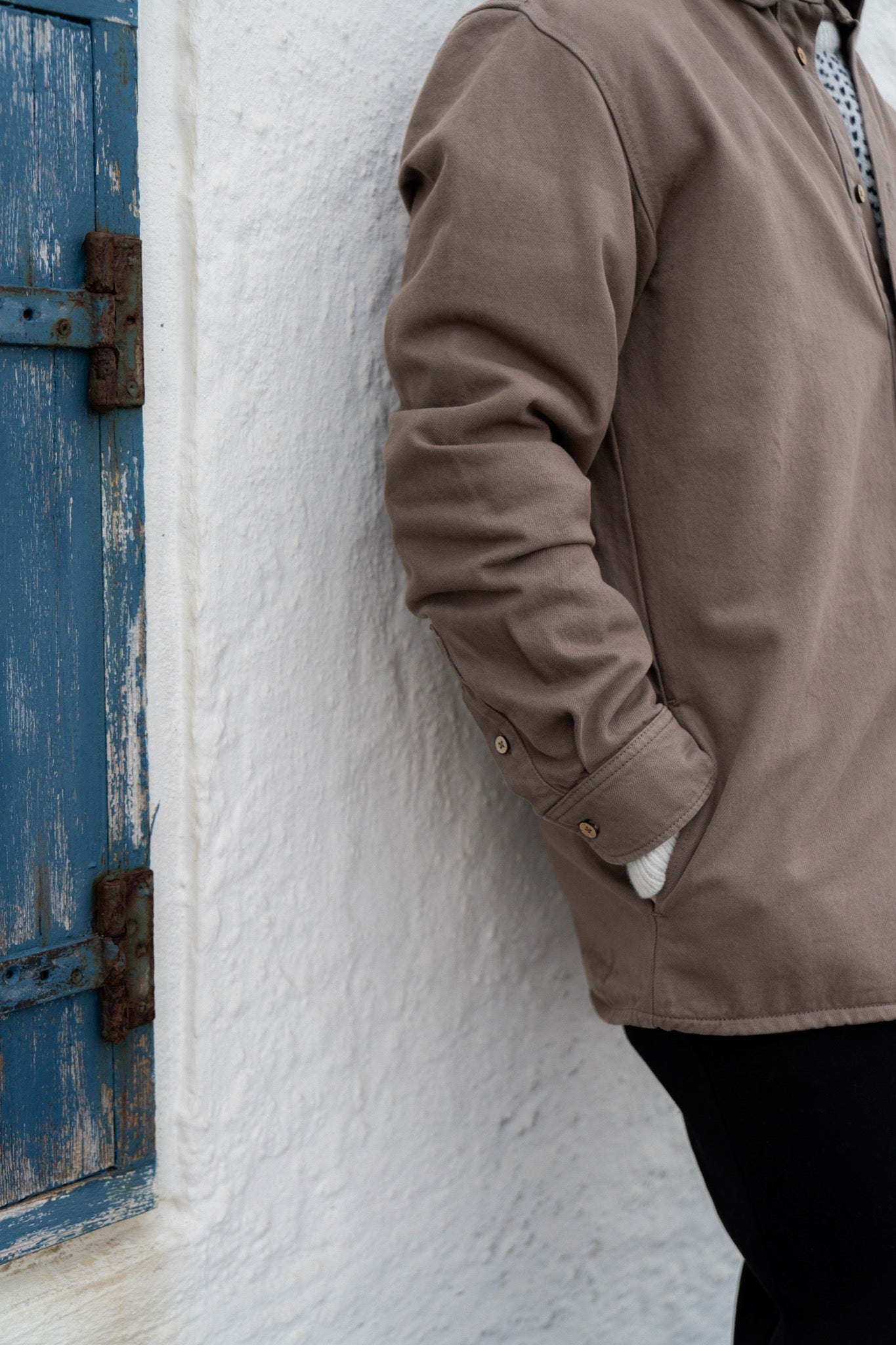 LAKOR Spork Overshirt Overshirt Morel