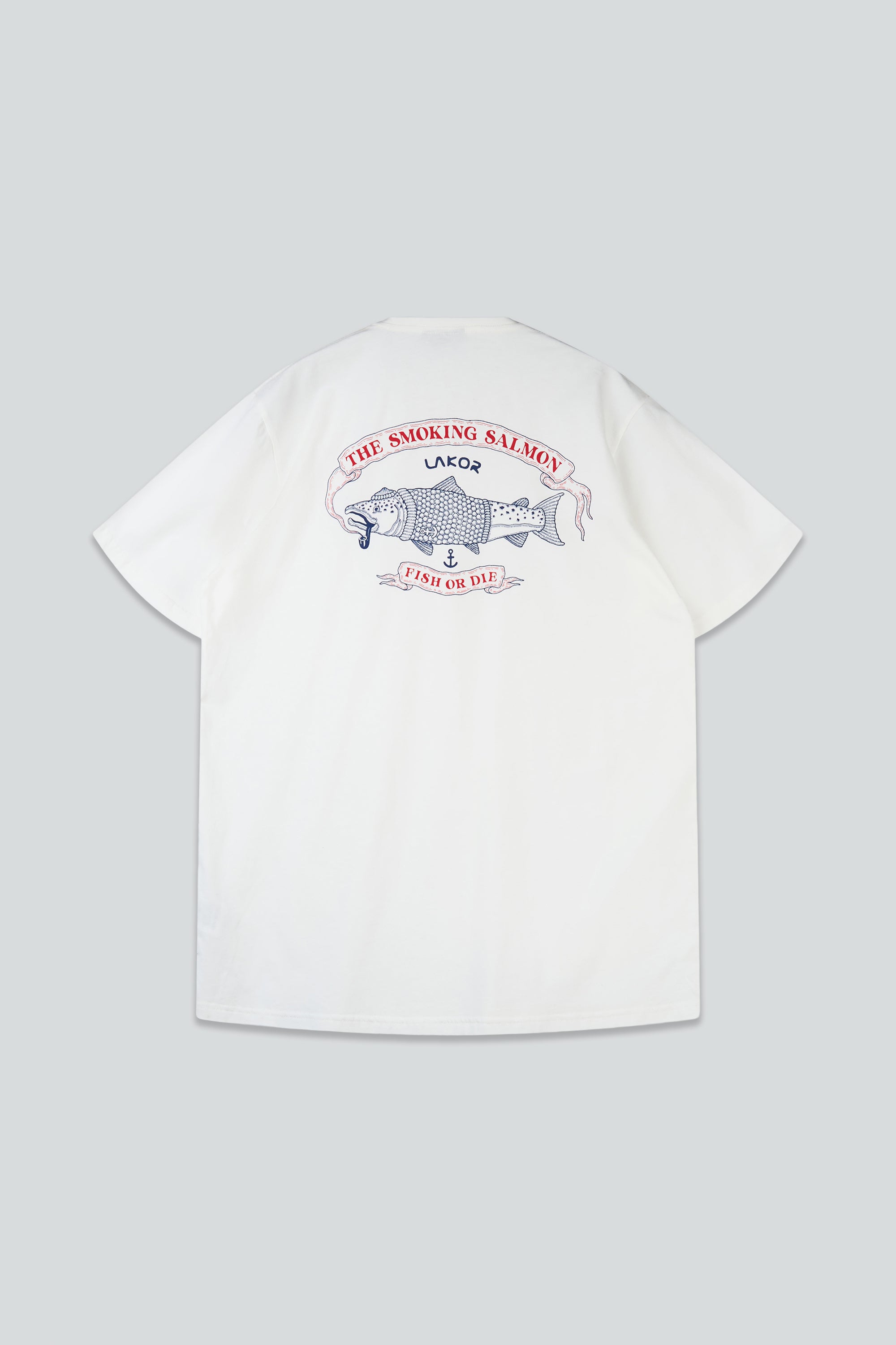 The Smoking Salmon T-shirt (Star White)