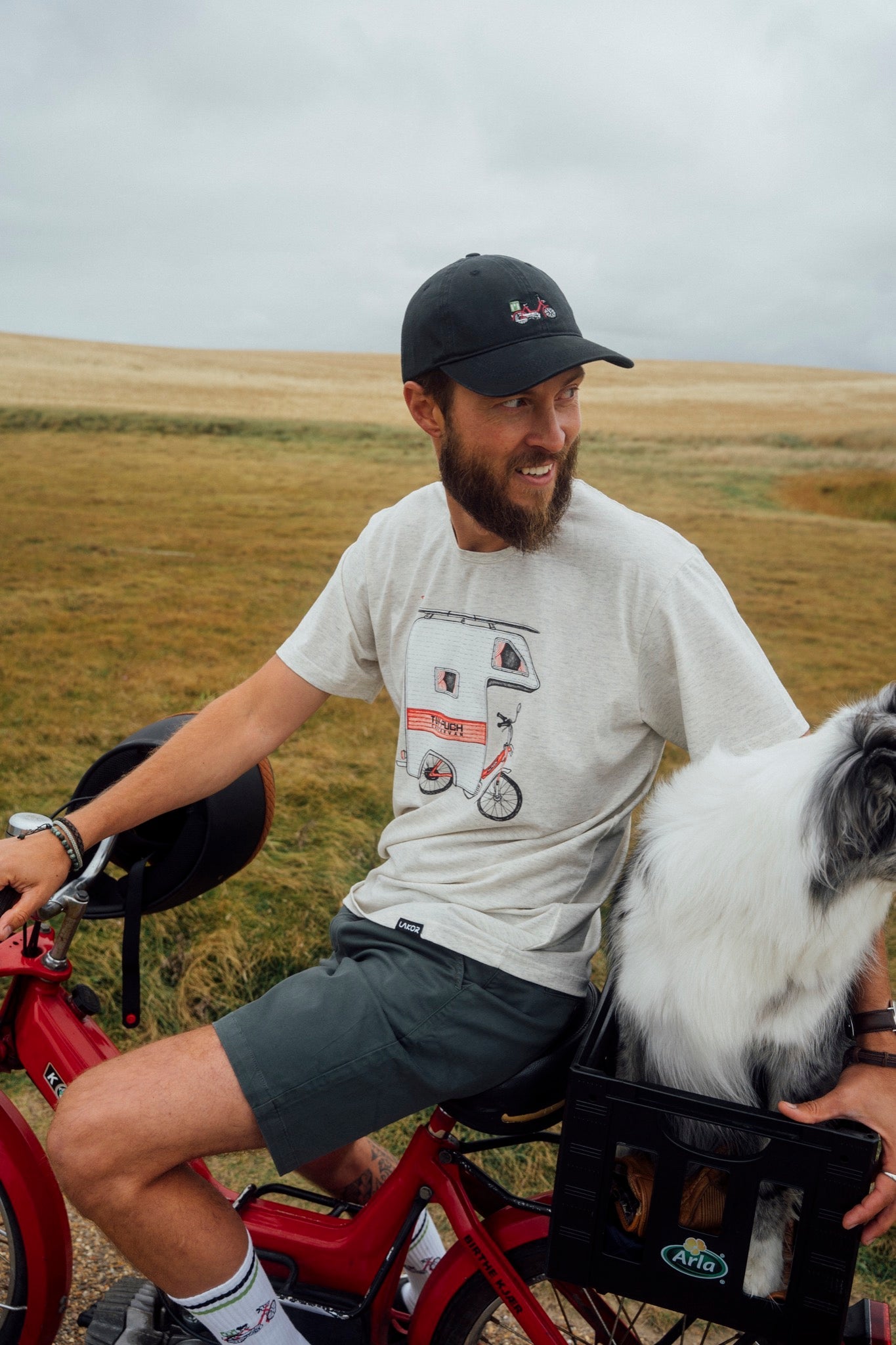 Tuk-Puch T-shirt - Oatmeal Melange