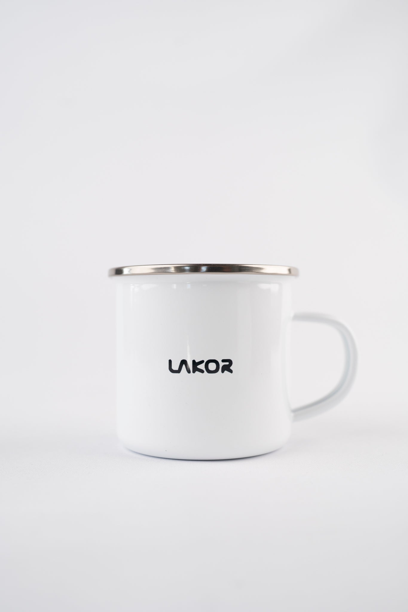 Uncensored Enamel Mug - White