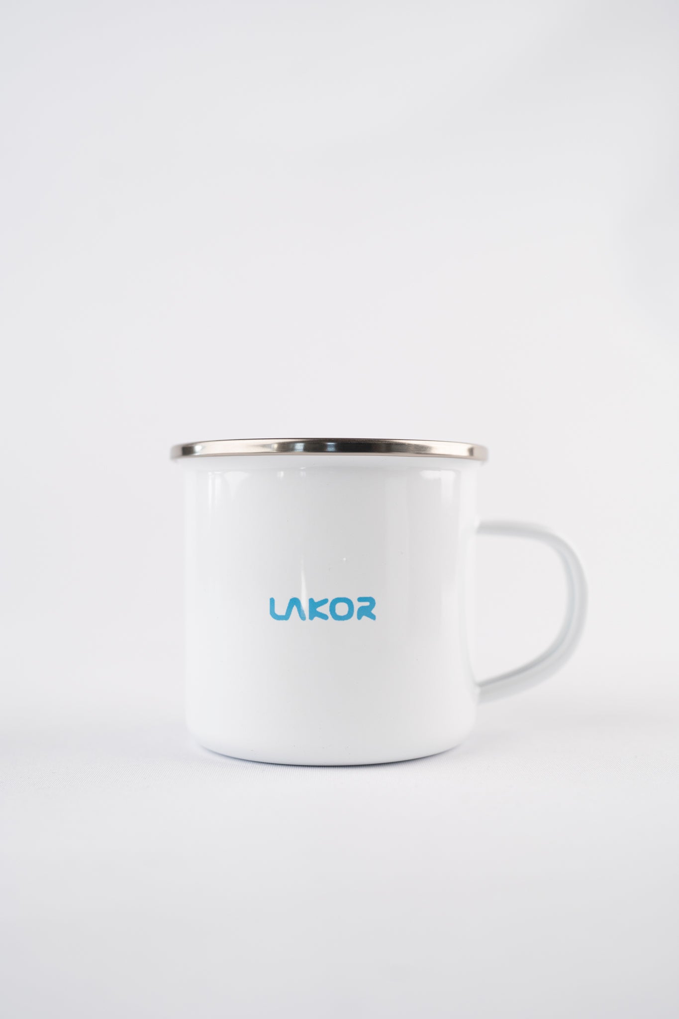 VACATION Stone Enamel Mug - White